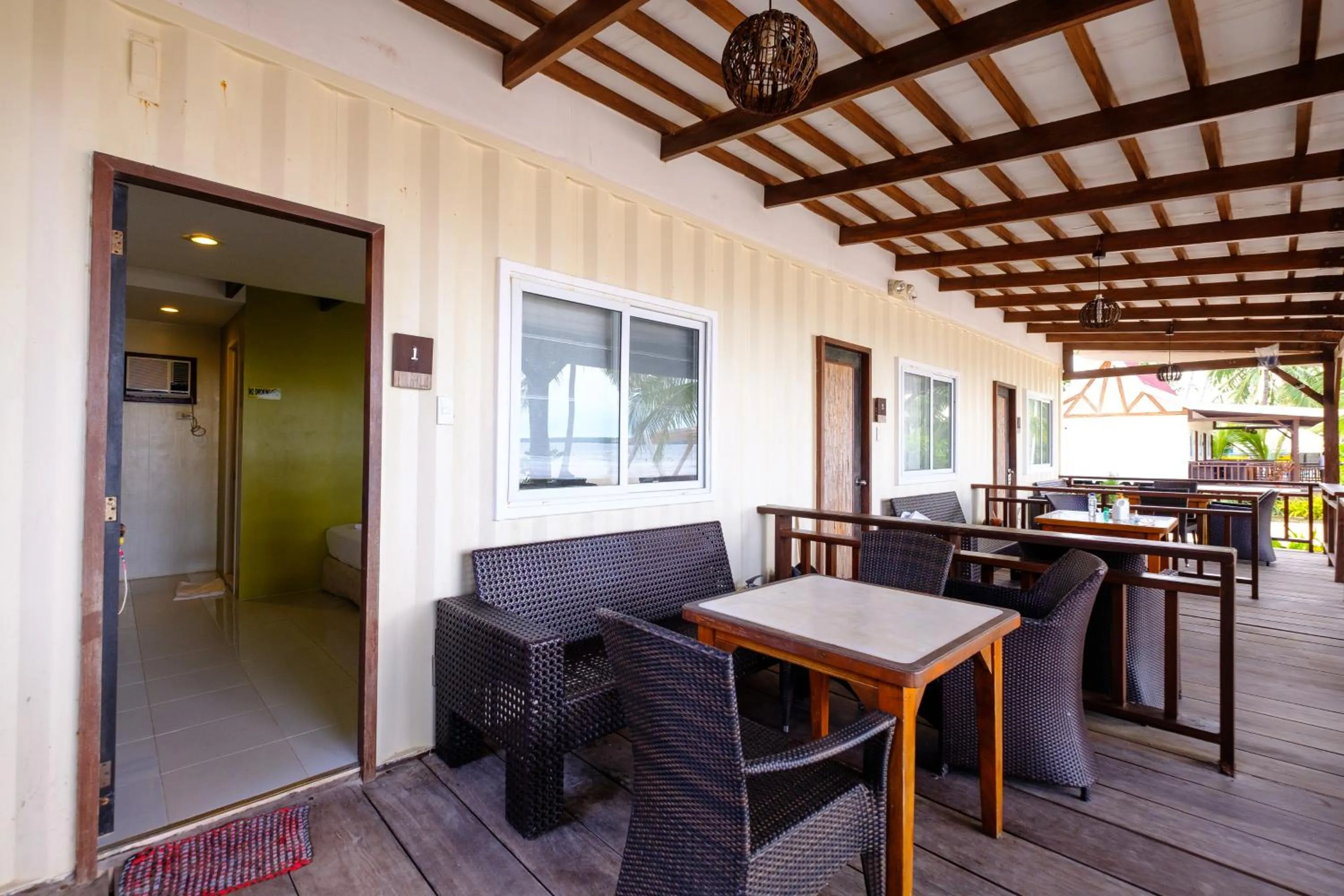 Balcony/Terrace in Anika Island Resort