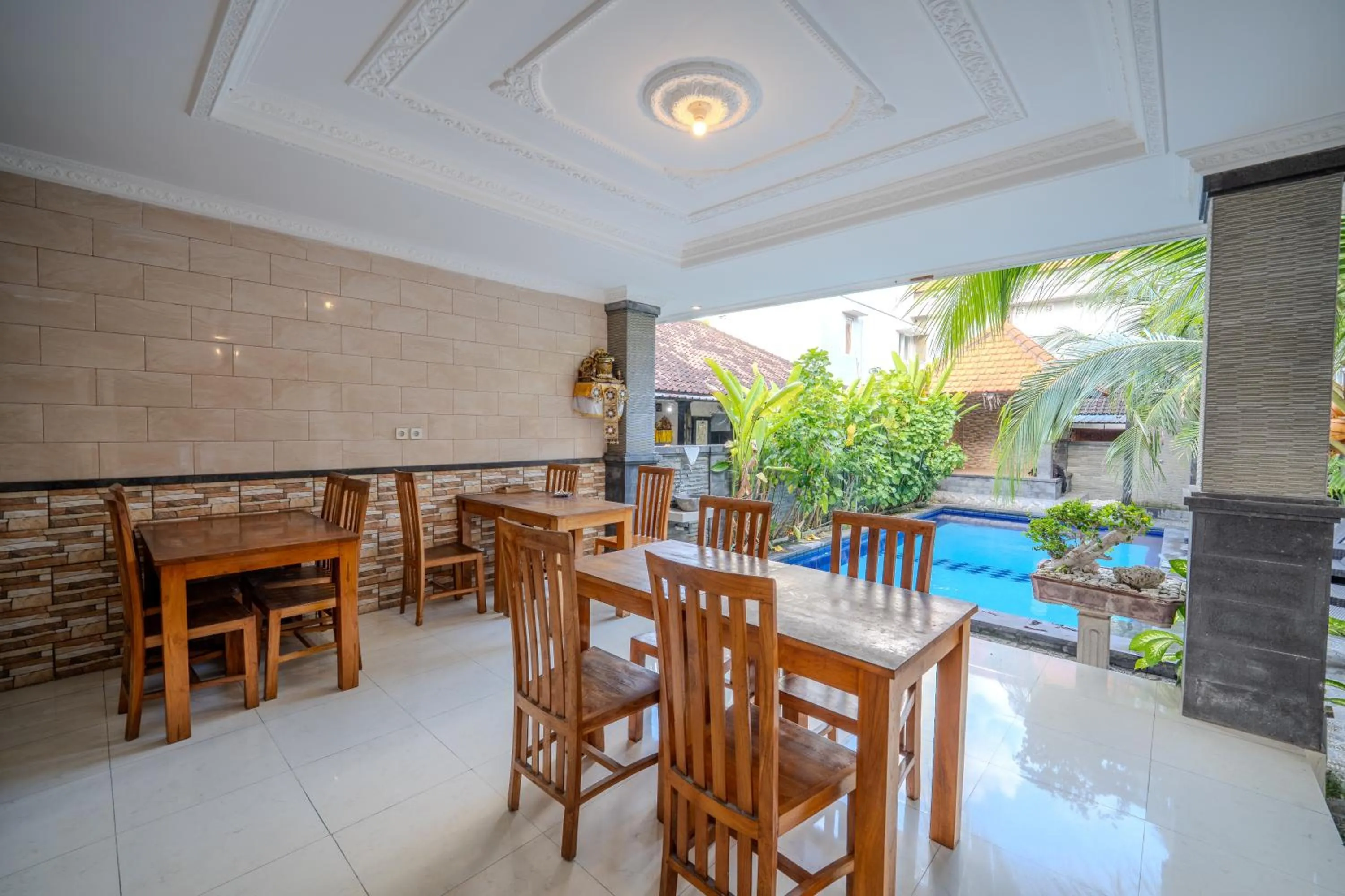 Patio in Wana Kubu Homestay