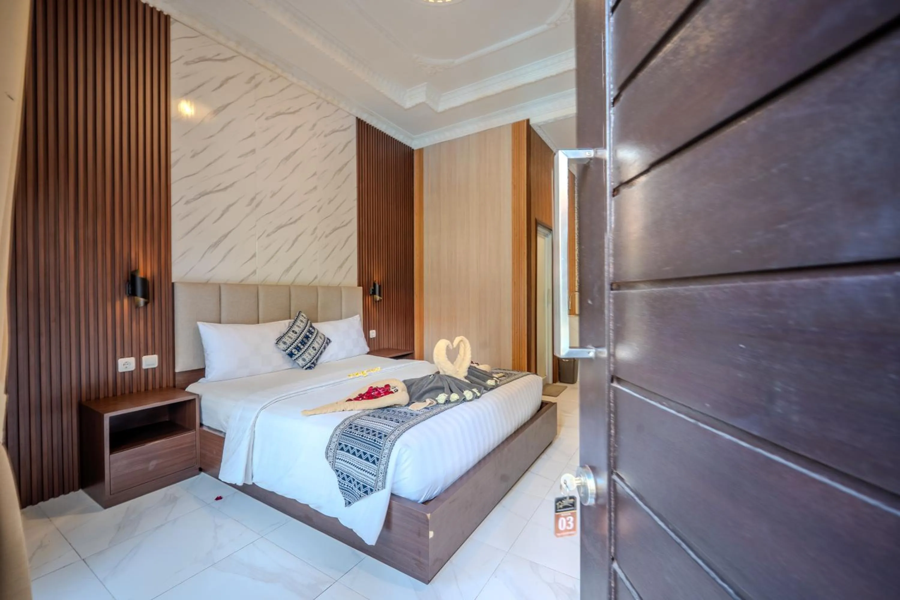 Bed in Wana Kubu Homestay