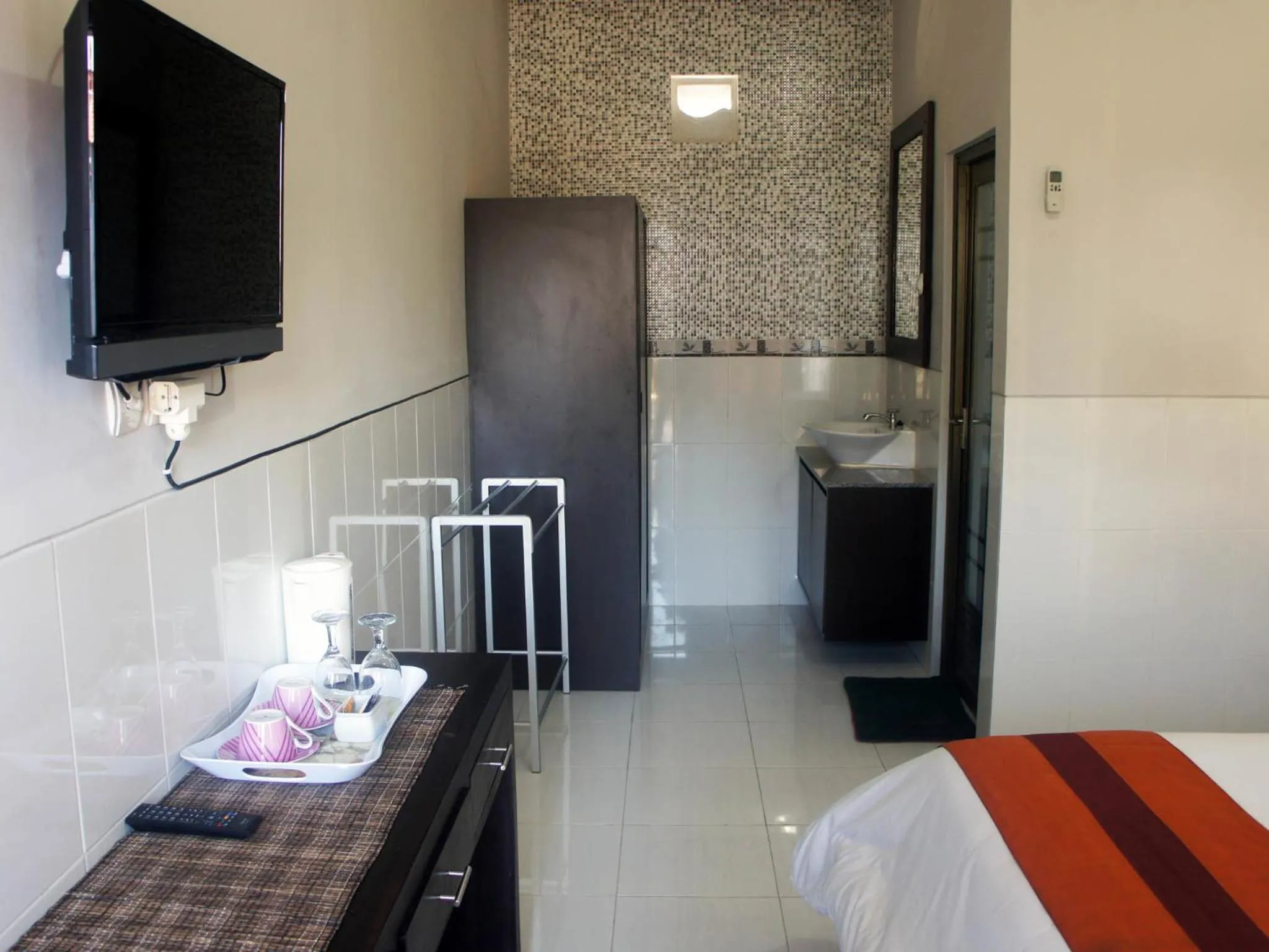 Bed in Wana Kubu Homestay