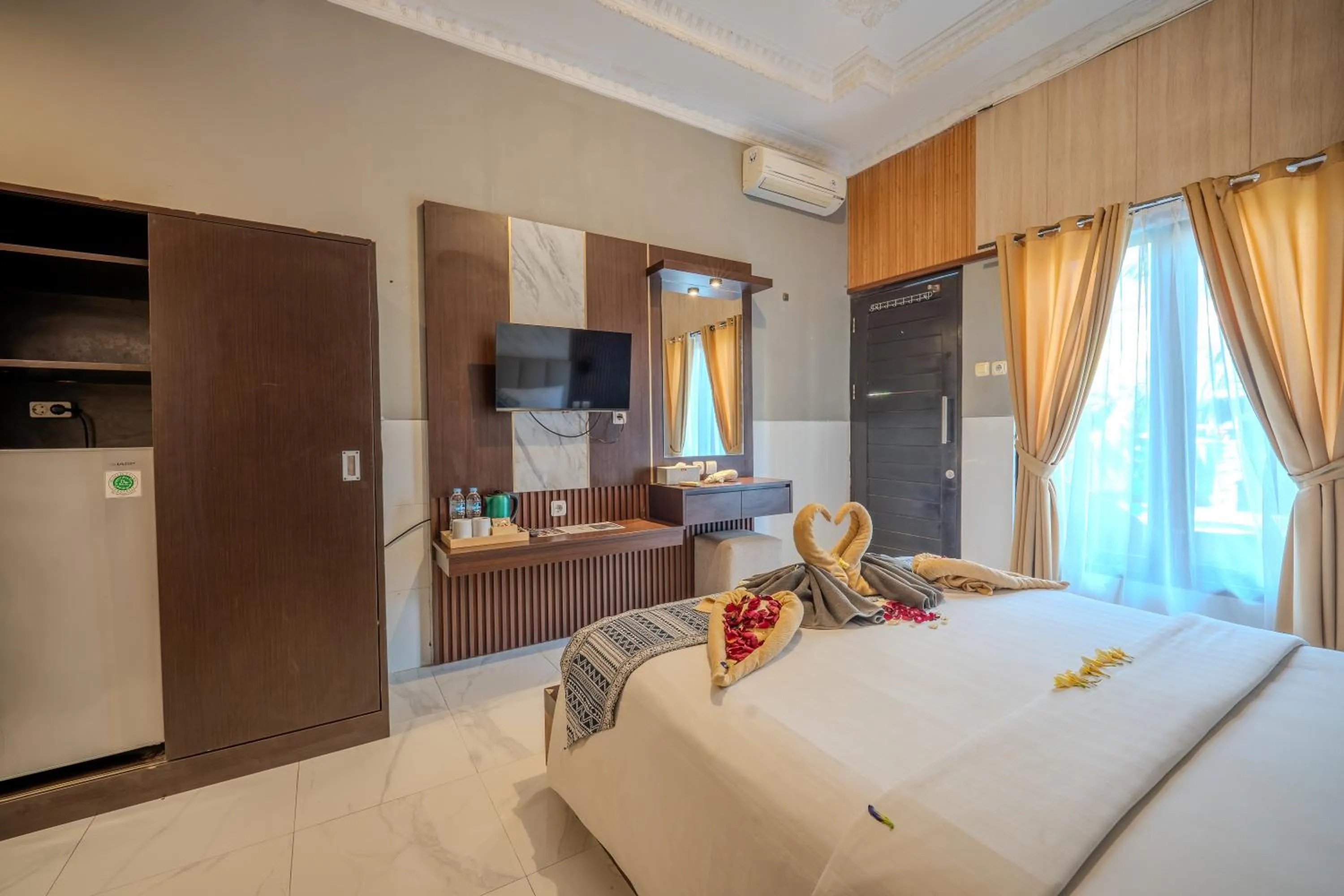 Bed in Wana Kubu Homestay