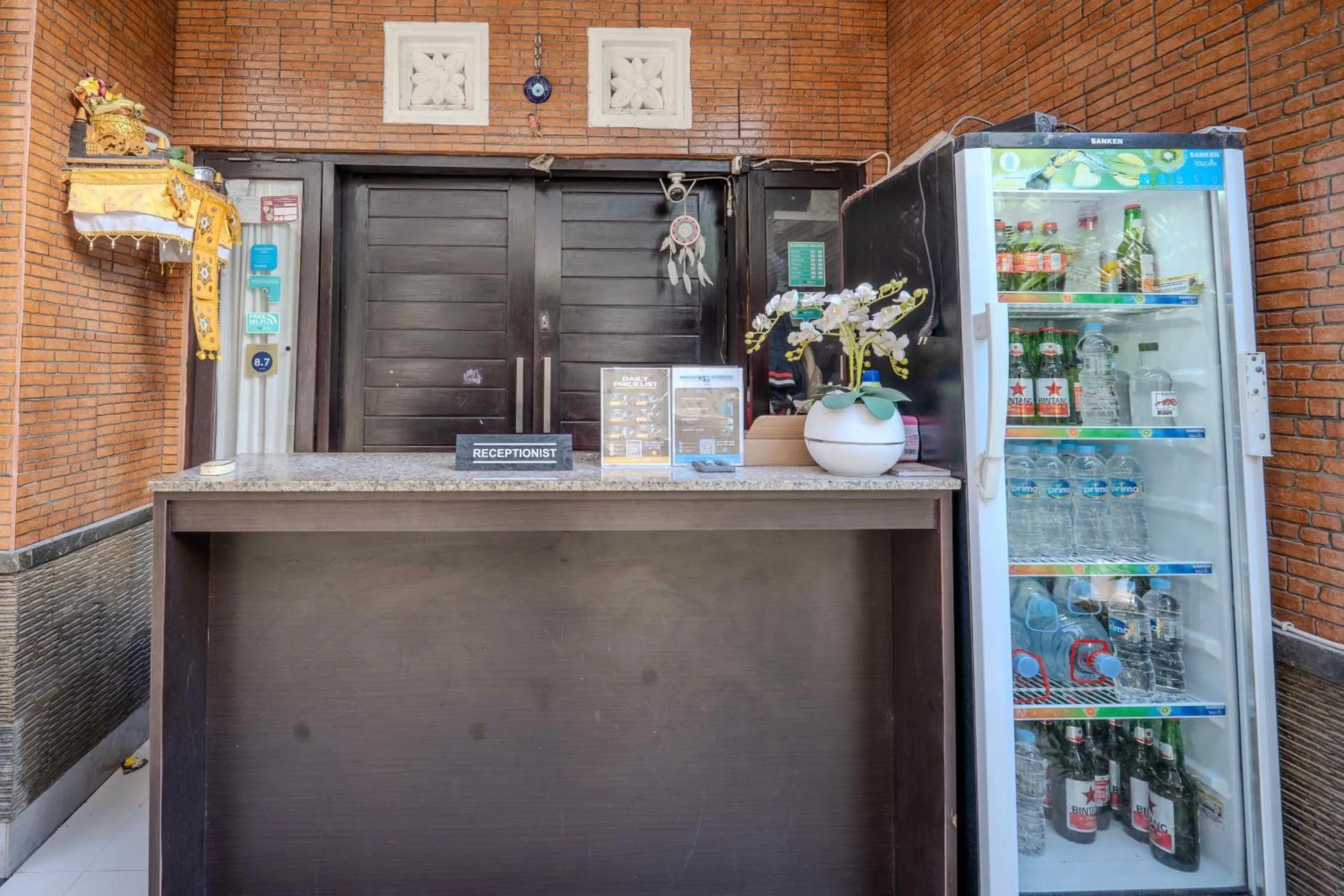 Lobby or reception in Wana Kubu Homestay