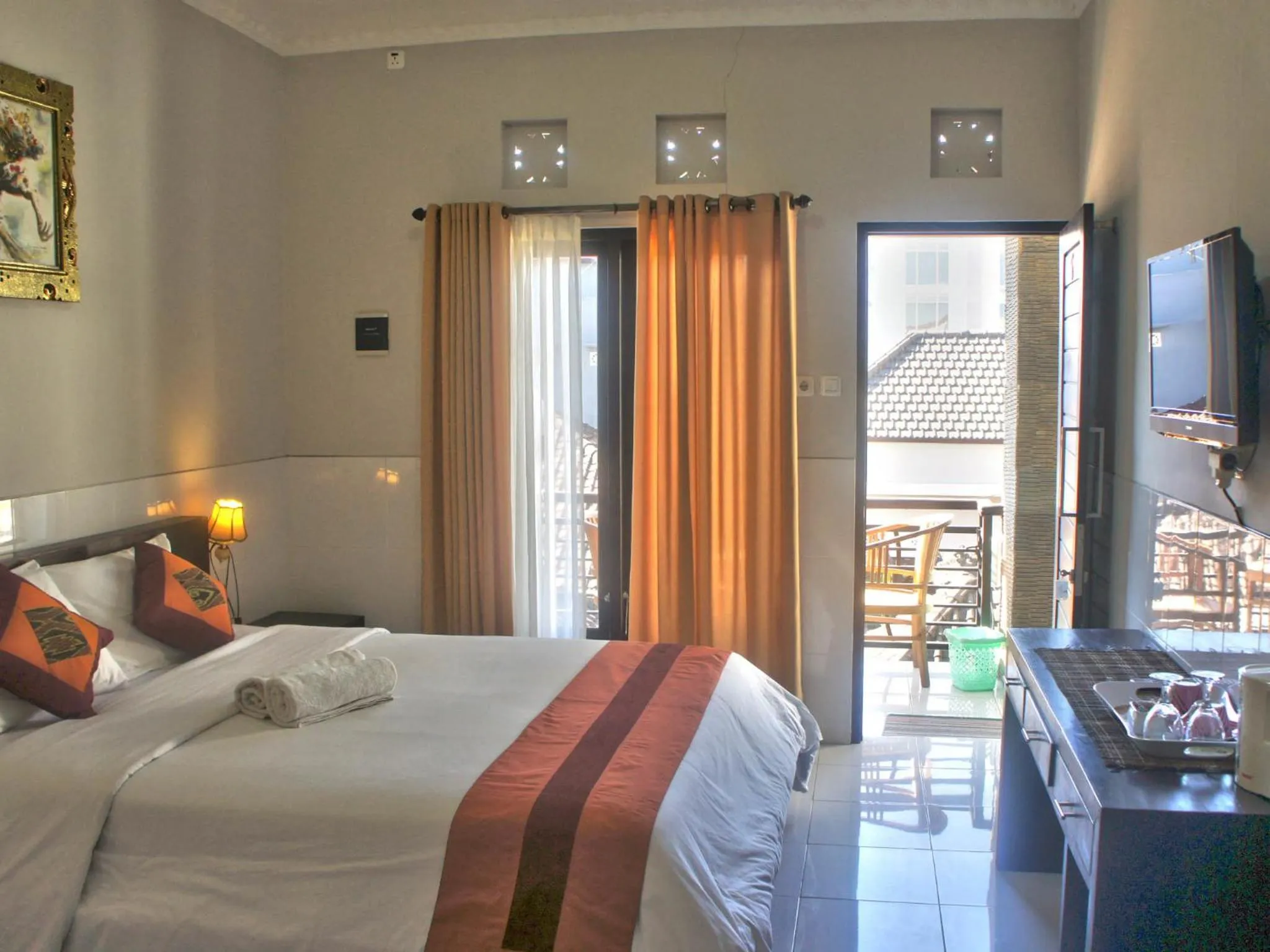 Bed in Wana Kubu Homestay