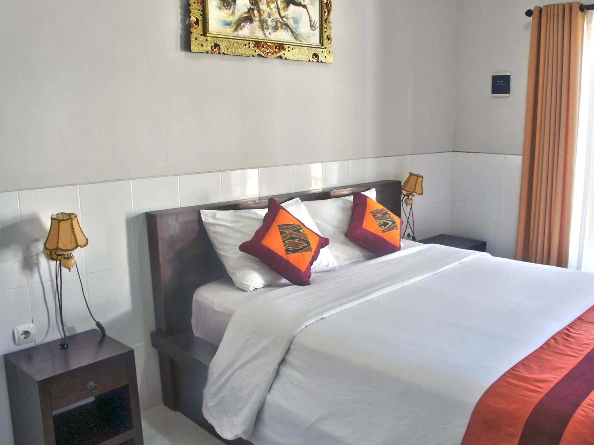 Bed in Wana Kubu Homestay