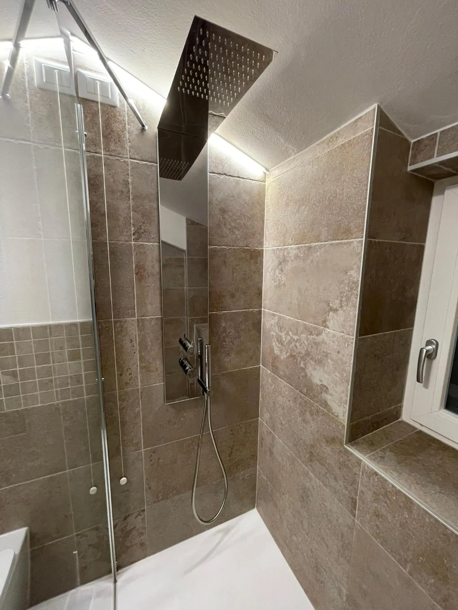 Shower in SnowLake Suite & Apartment
