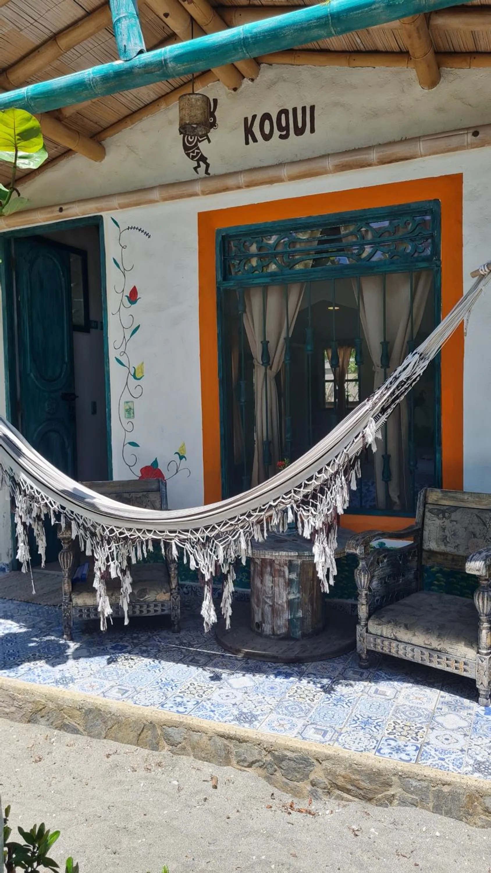 Balcony/Terrace in Eco-Hotel Chevere Beach