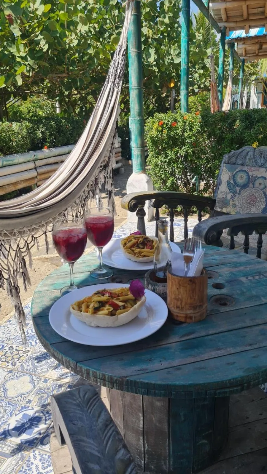 Restaurant/places to eat in Eco-Hotel Chevere Beach