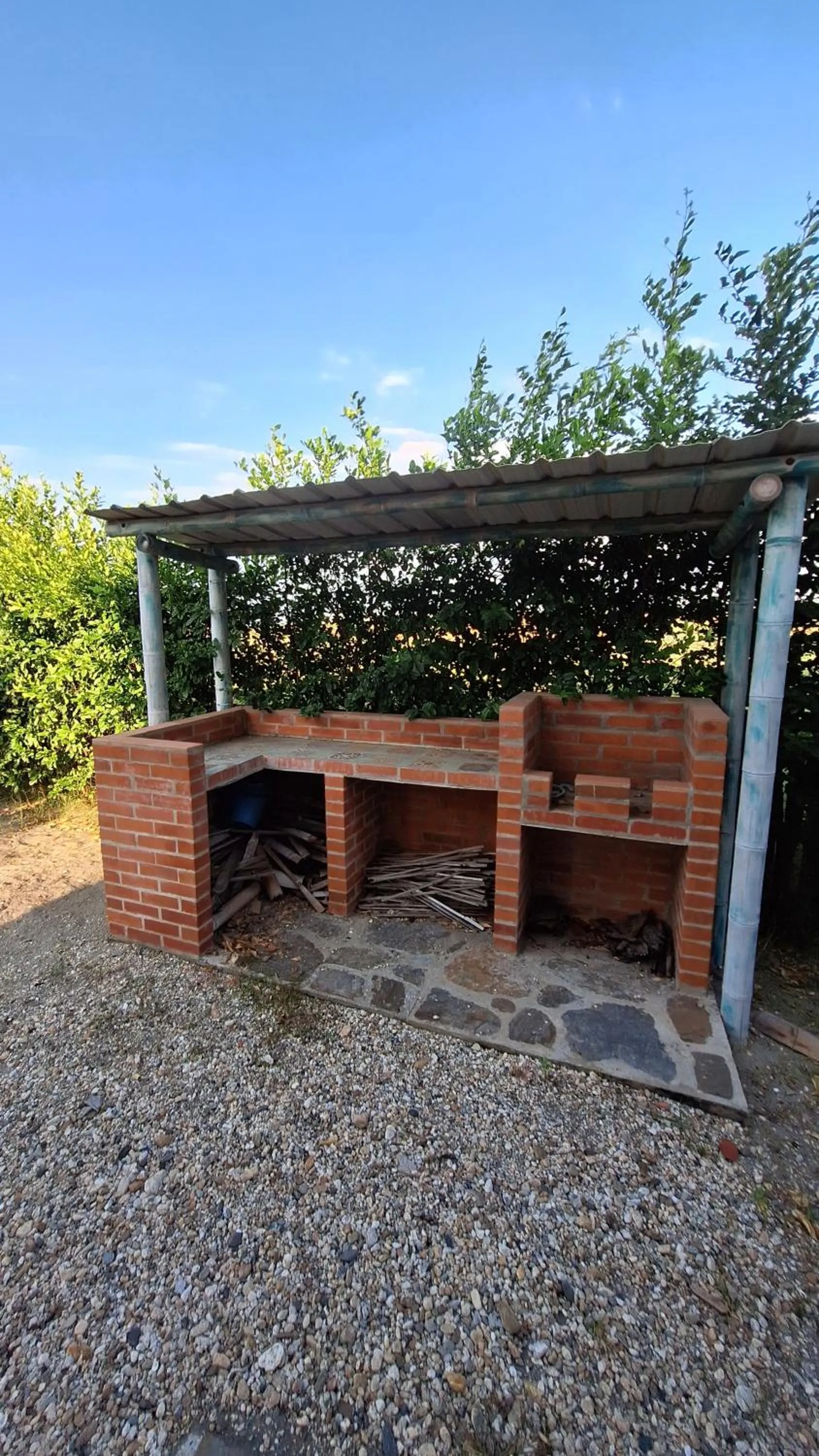 Kitchen or kitchenette in Eco-Hotel Chevere Beach