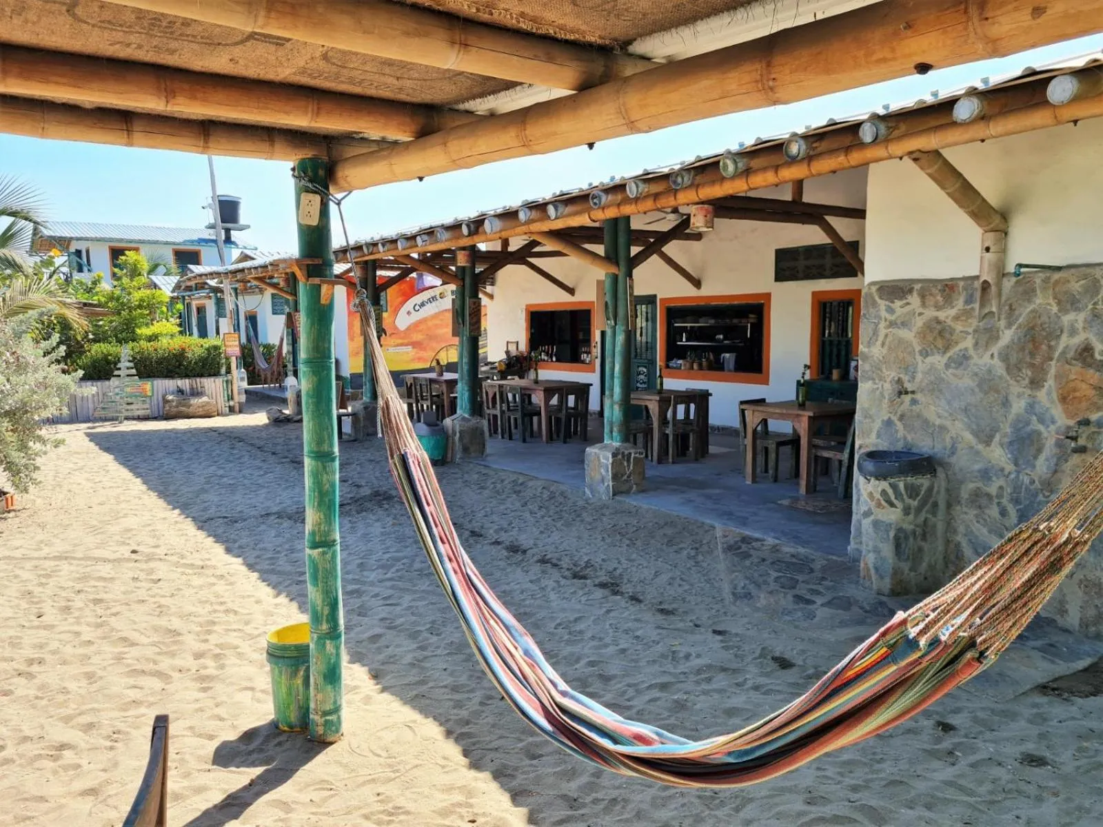 Restaurant/places to eat in Eco-Hotel Chevere Beach