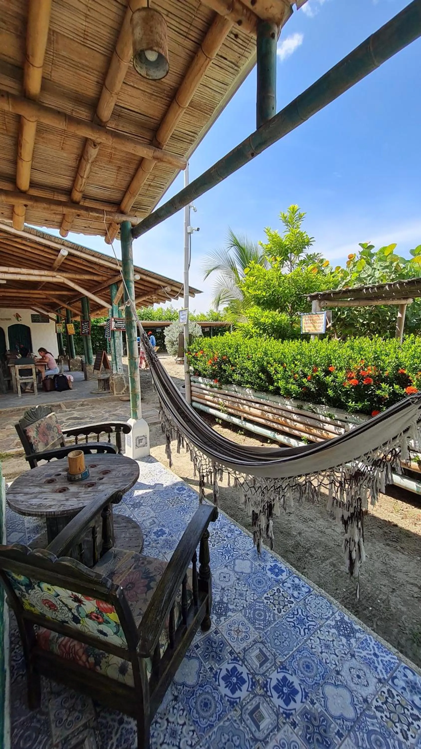 Garden view in Eco-Hotel Chevere Beach
