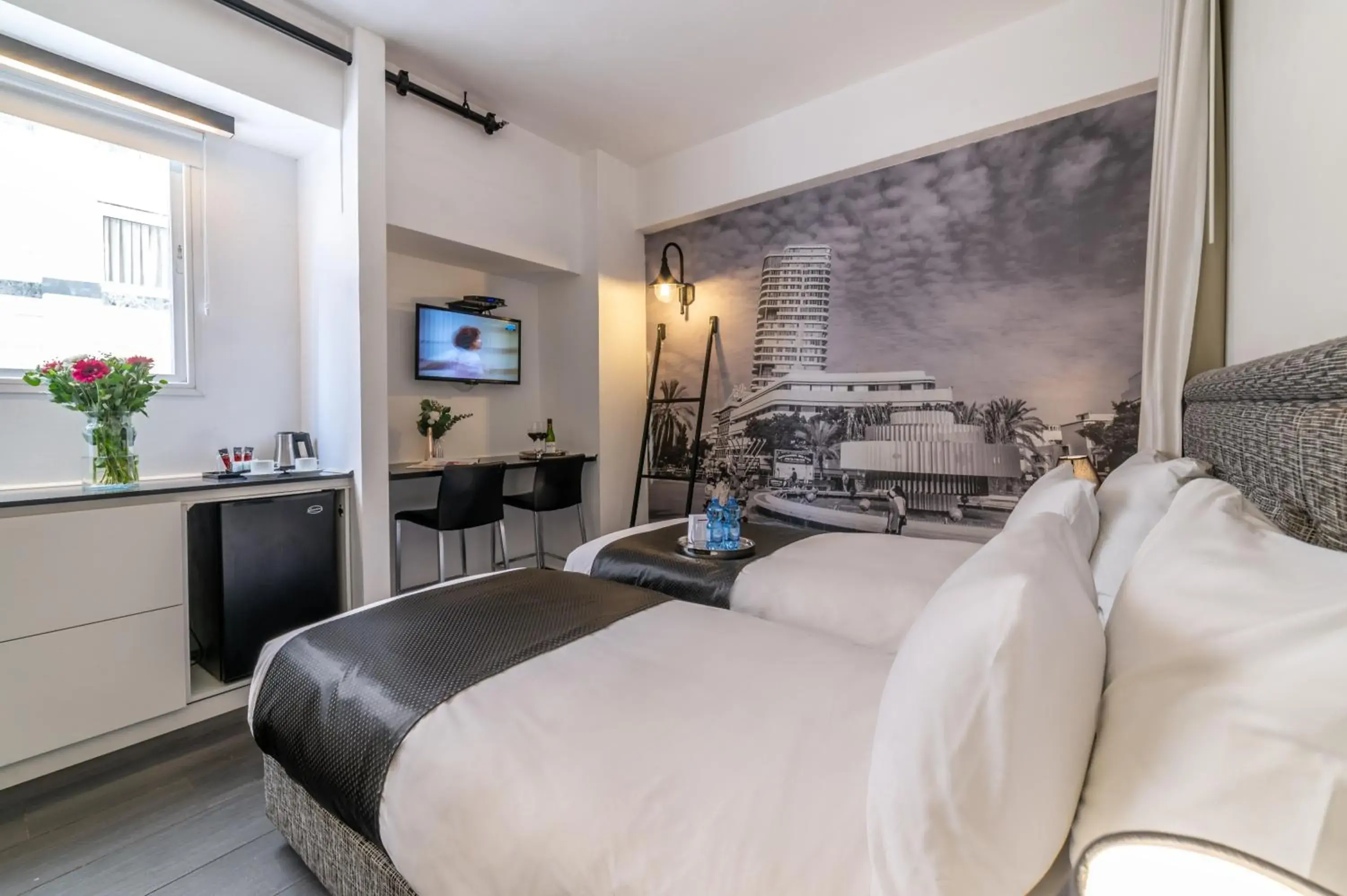 Classic Twin Room in Dizengoff Avenue Boutique Hotel Classic Twin Room in Dizengoff Avenue Boutique Hotel