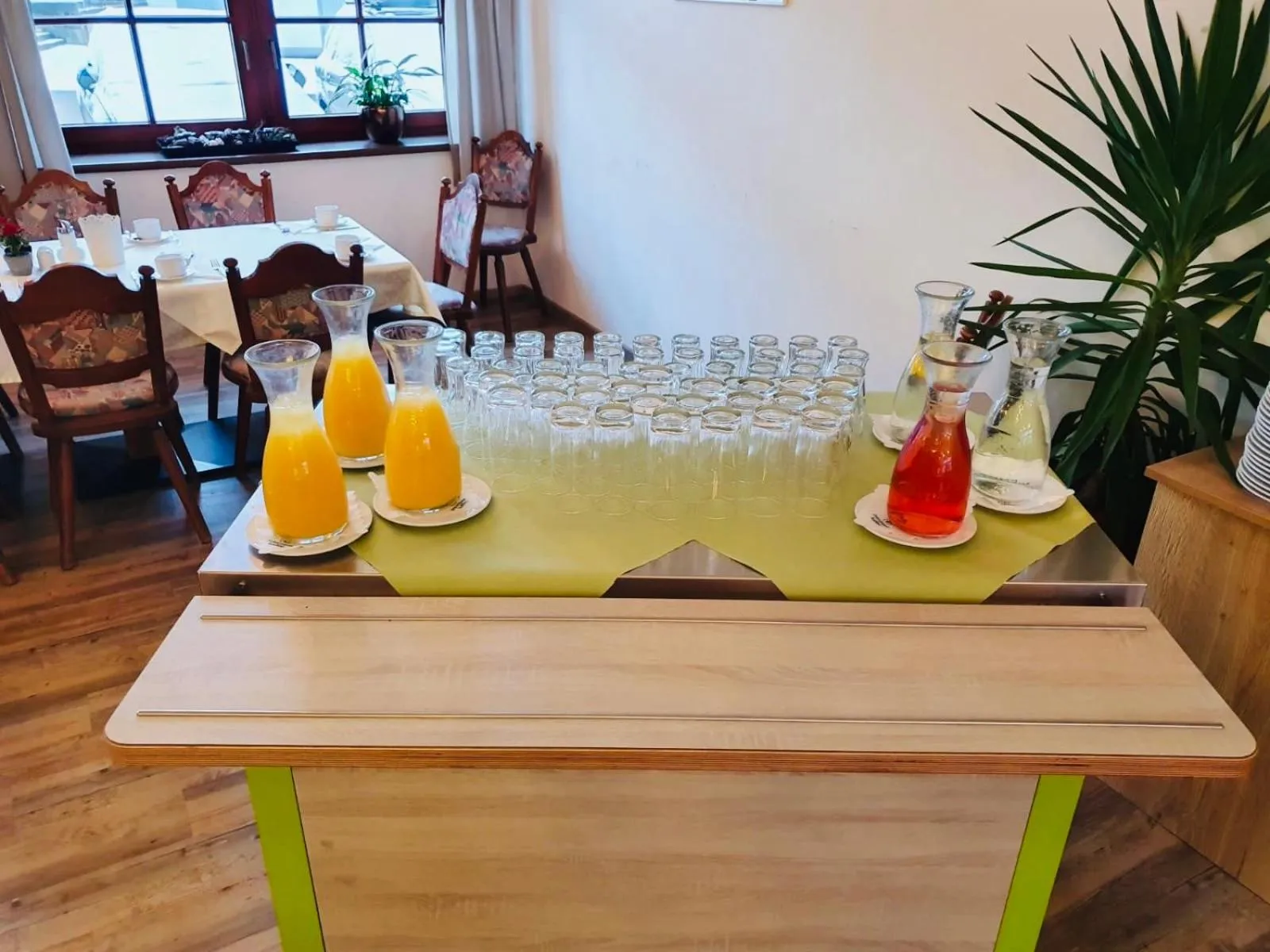 Drinks in Hotel Krone