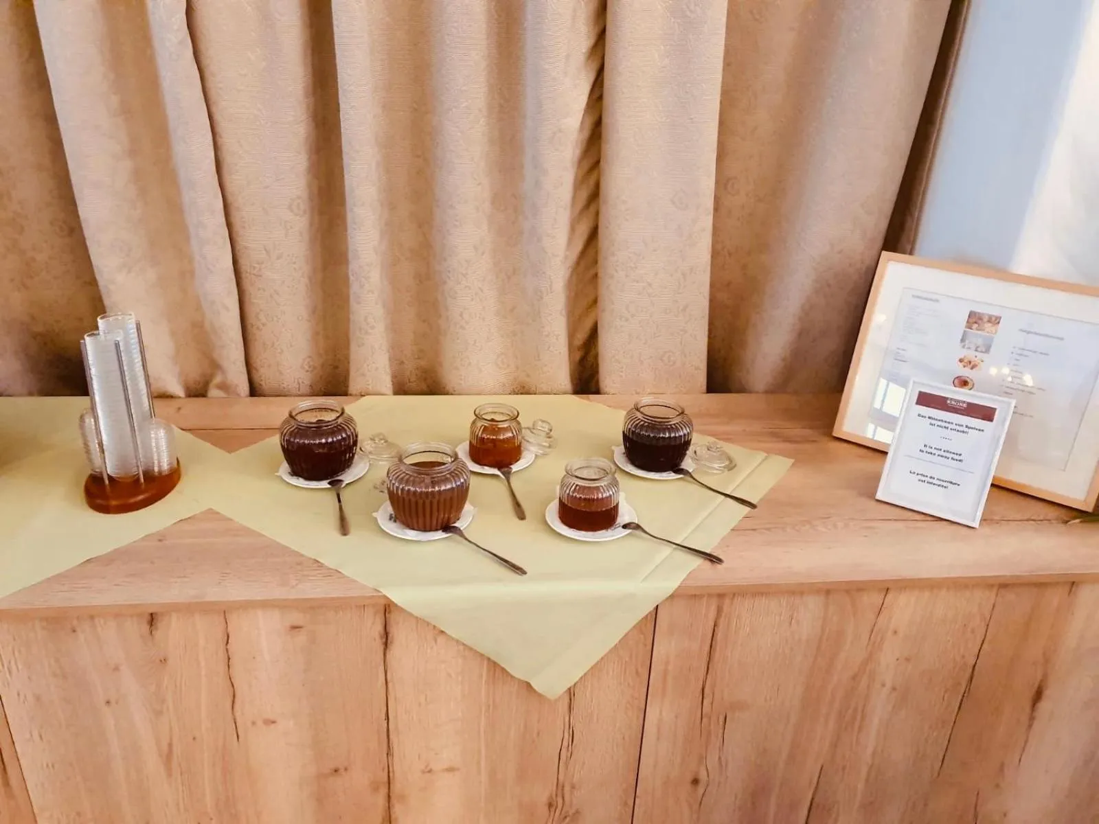 Buffet breakfast in Hotel Krone