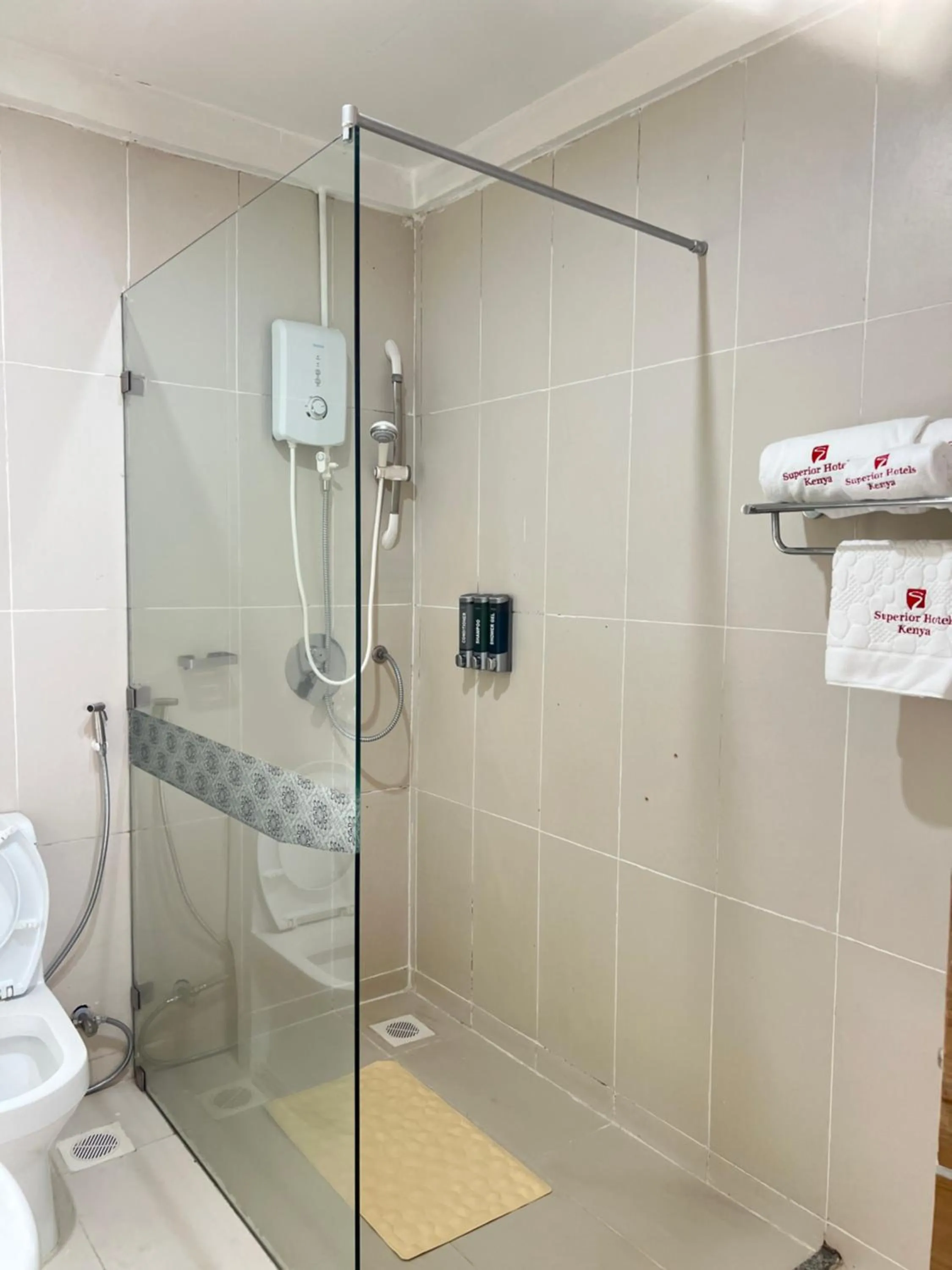 Bathroom in West Wood Hotel