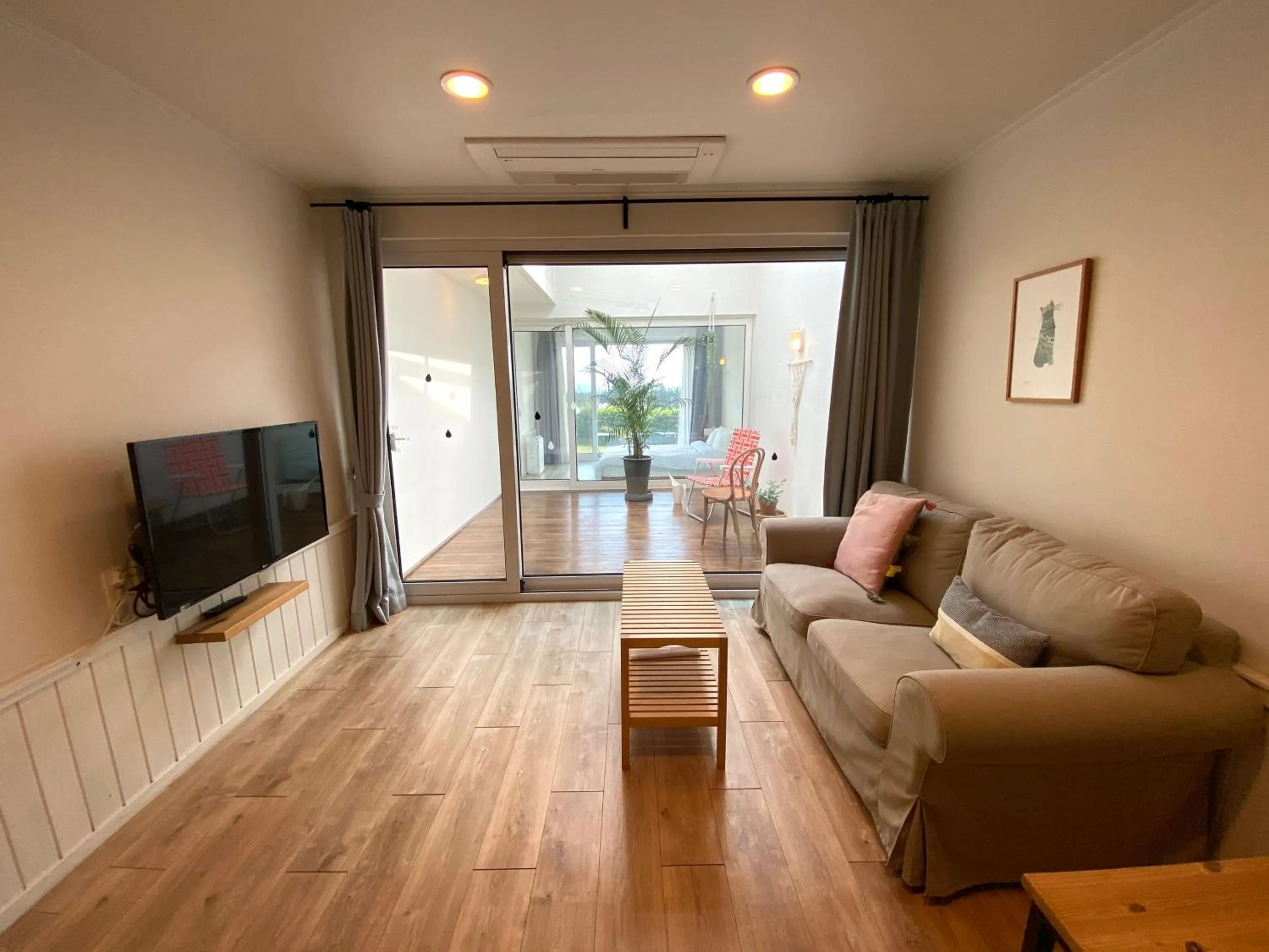 Living room in La Pause Pension