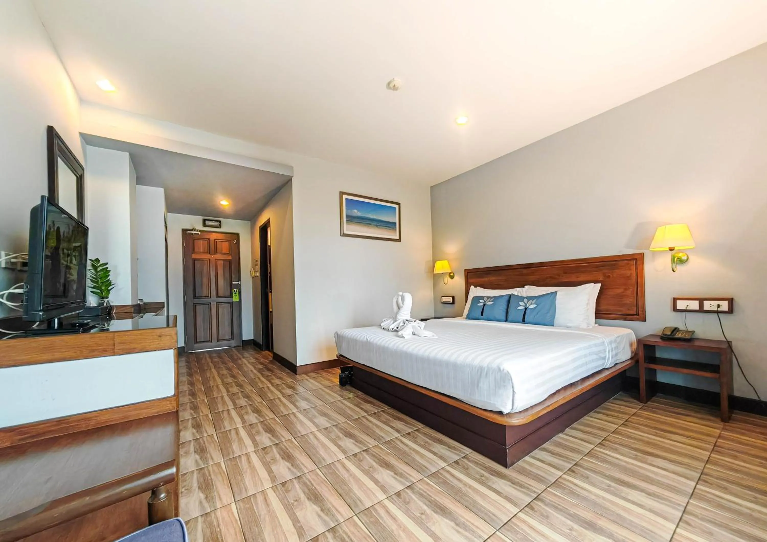 Bed in Savotel Hotel