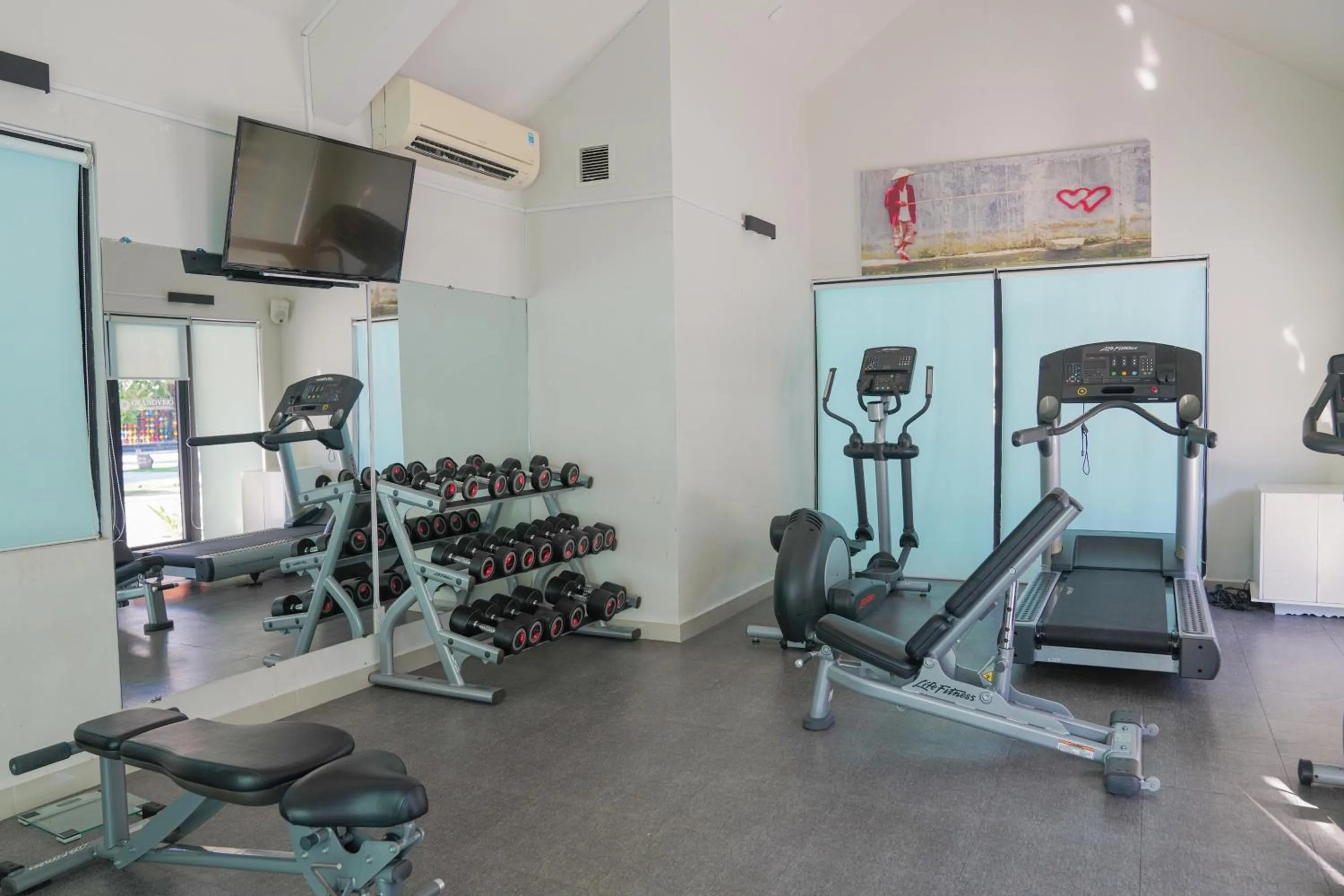 Fitness centre/facilities in Grandvrio Ocean Resort Danang