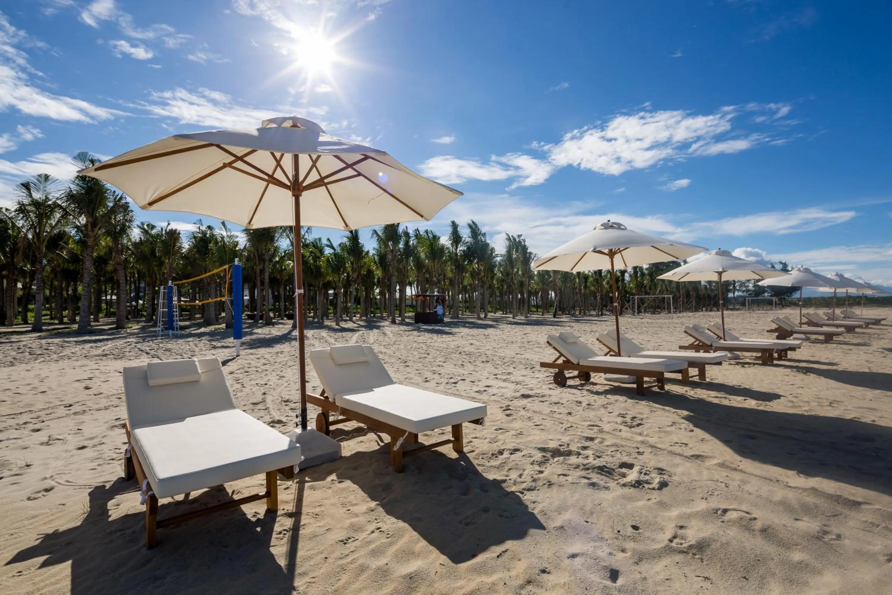 Beach in Grandvrio Ocean Resort Danang