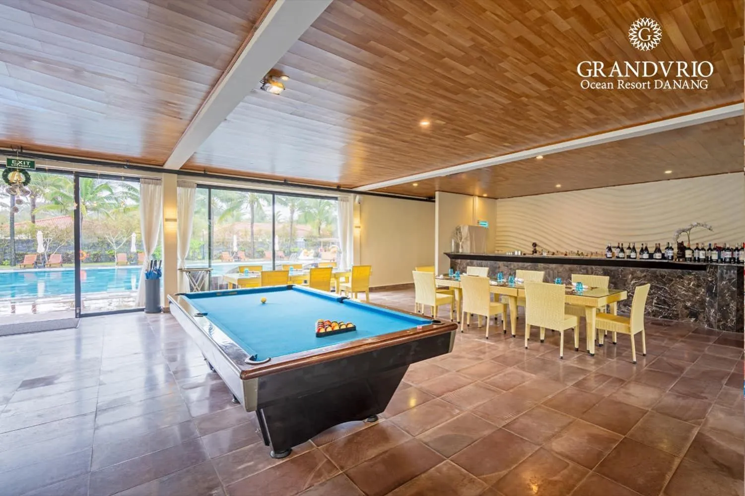 Billiard in Grandvrio Ocean Resort Danang