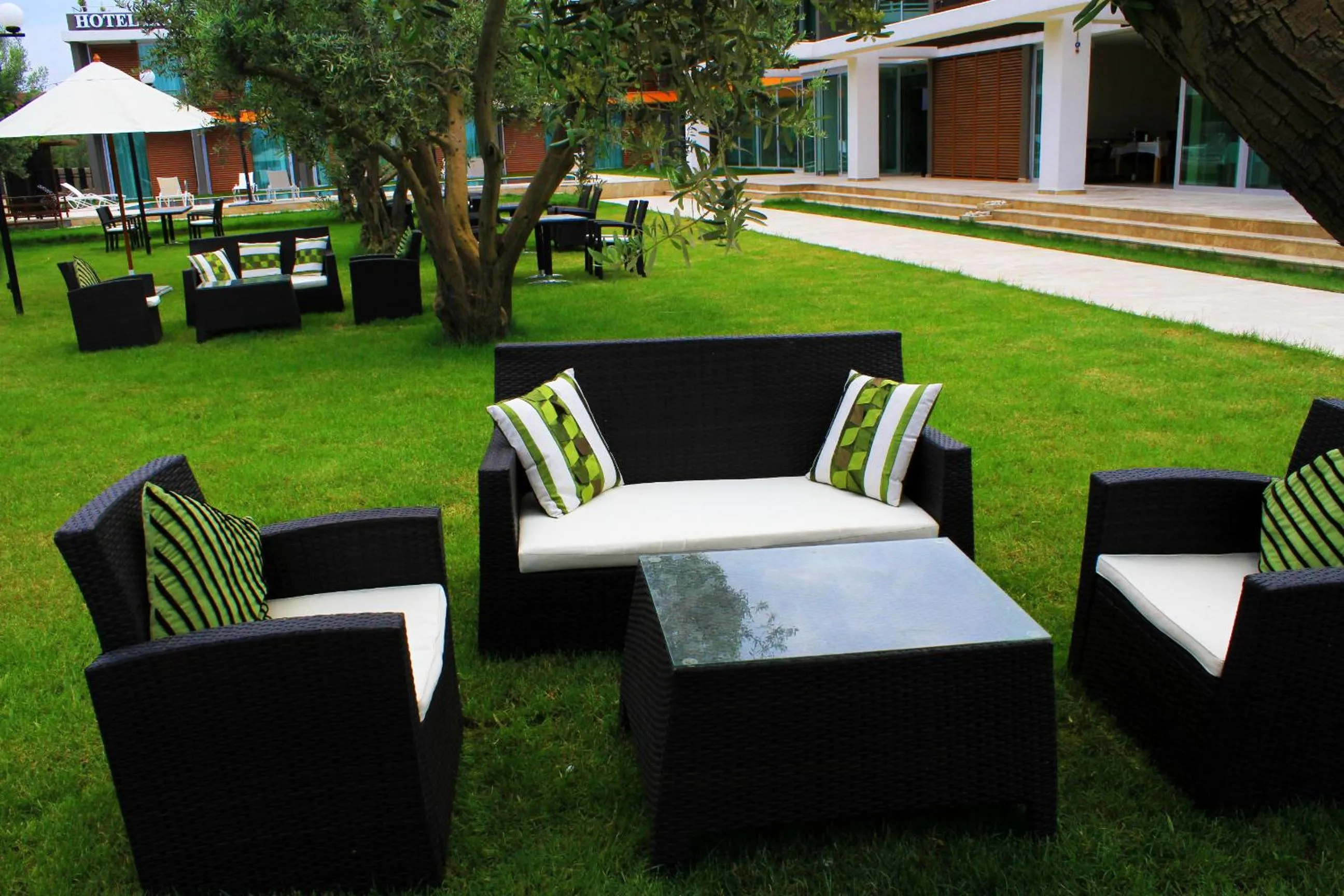 Garden in Zeytin Bahcesi Hotel