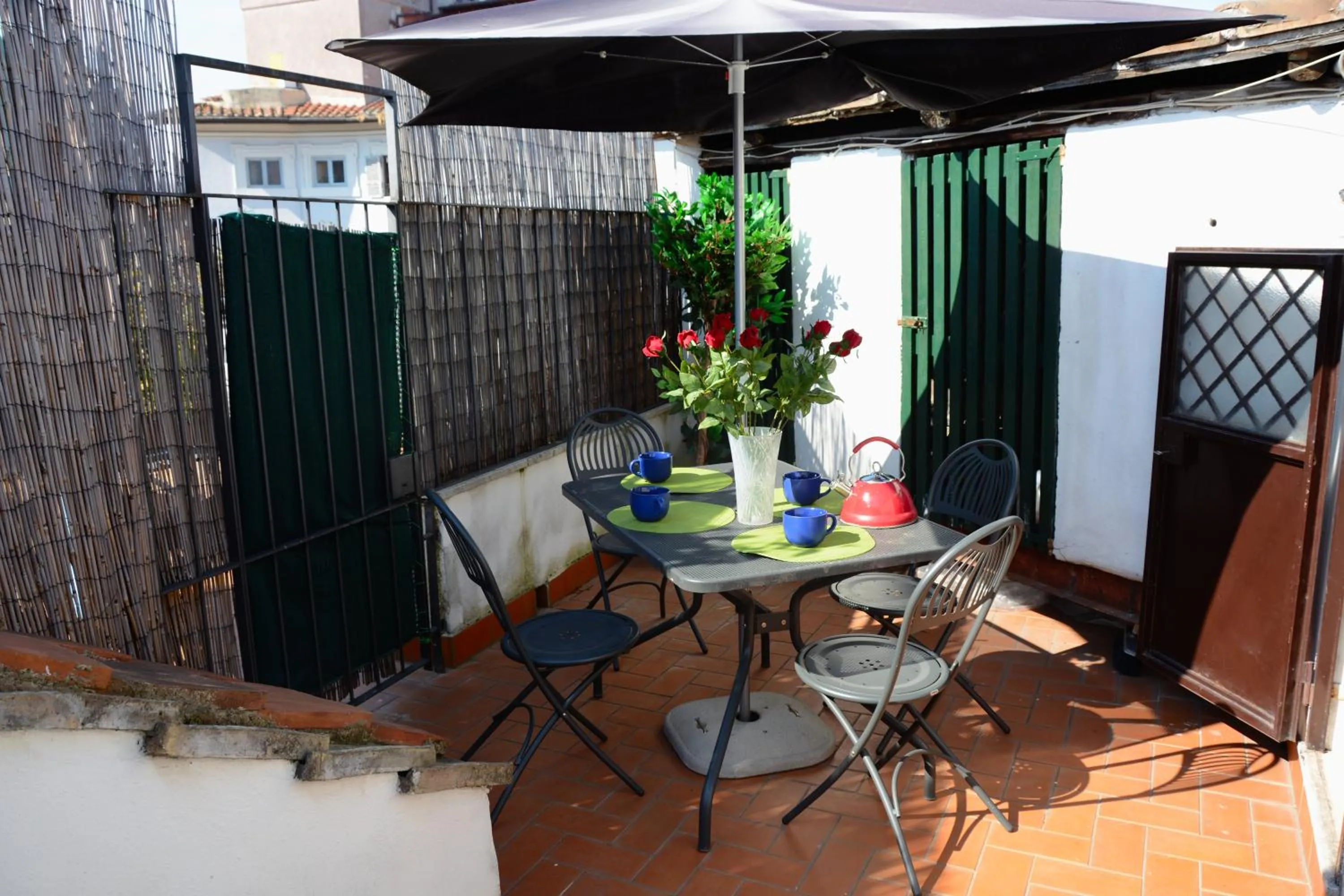 Balcony/Terrace in Appartamento Coronari