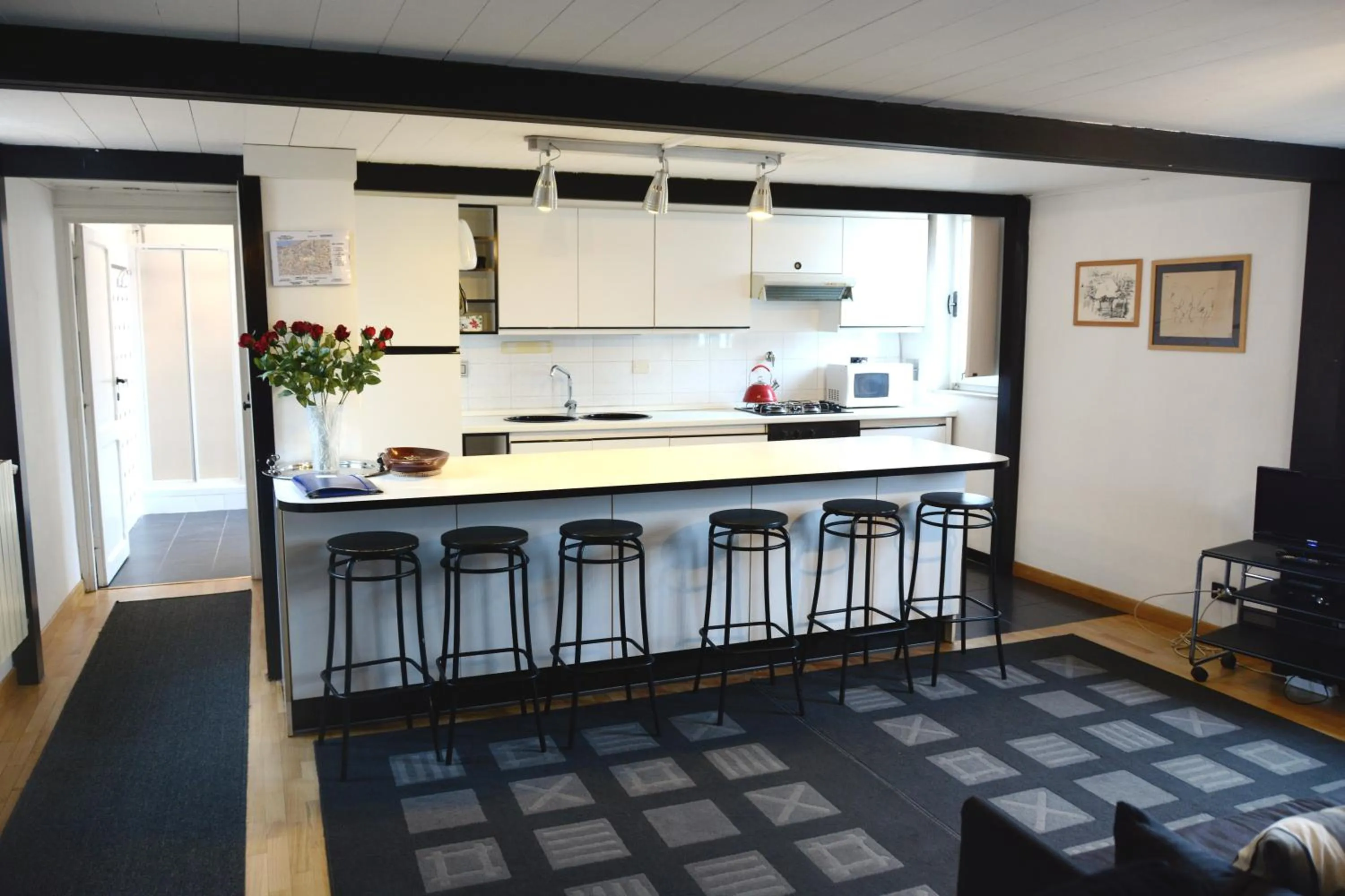 Living room in Appartamento Coronari