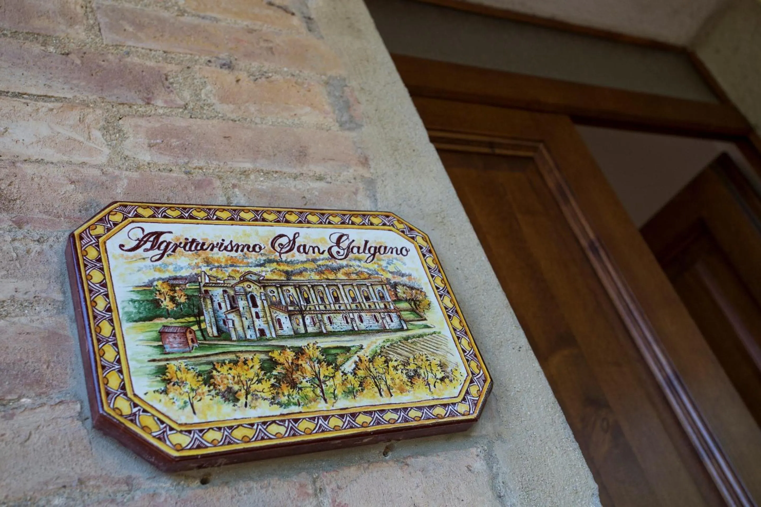 Logo/Certificate/Sign in Agriturismo San Galgano