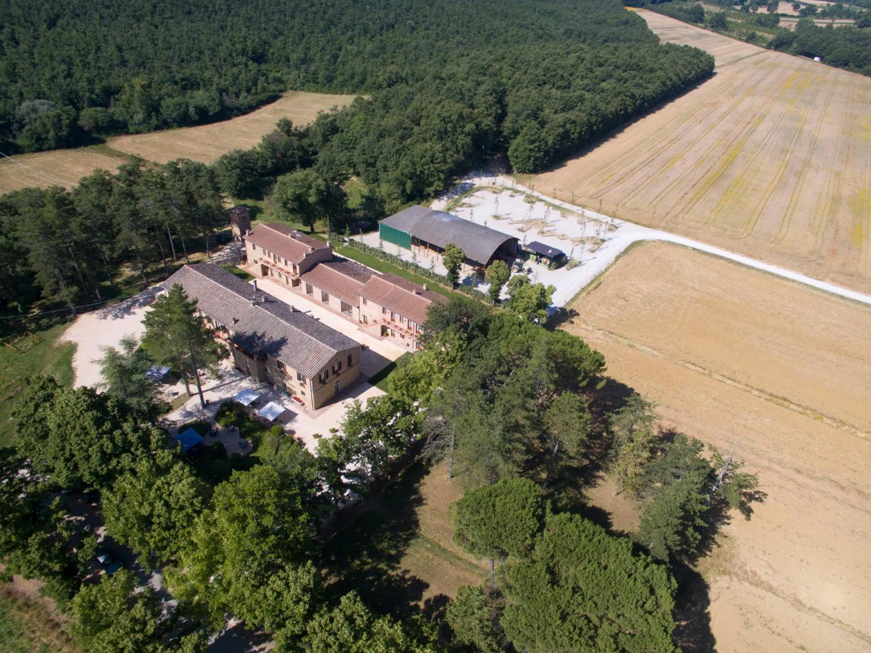 Bird's eye view in Agriturismo San Galgano