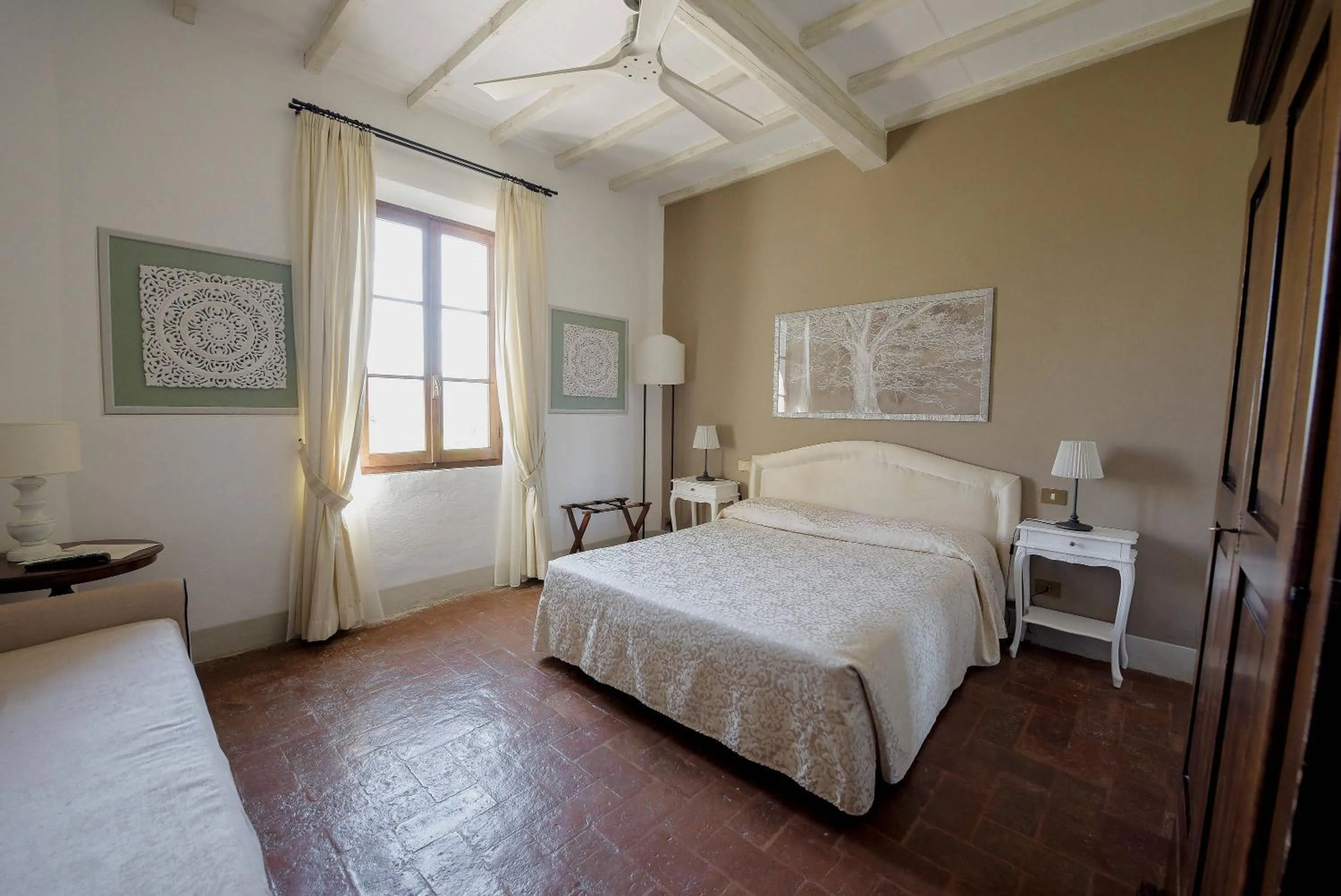 Bedroom, Bed in Agriturismo San Galgano