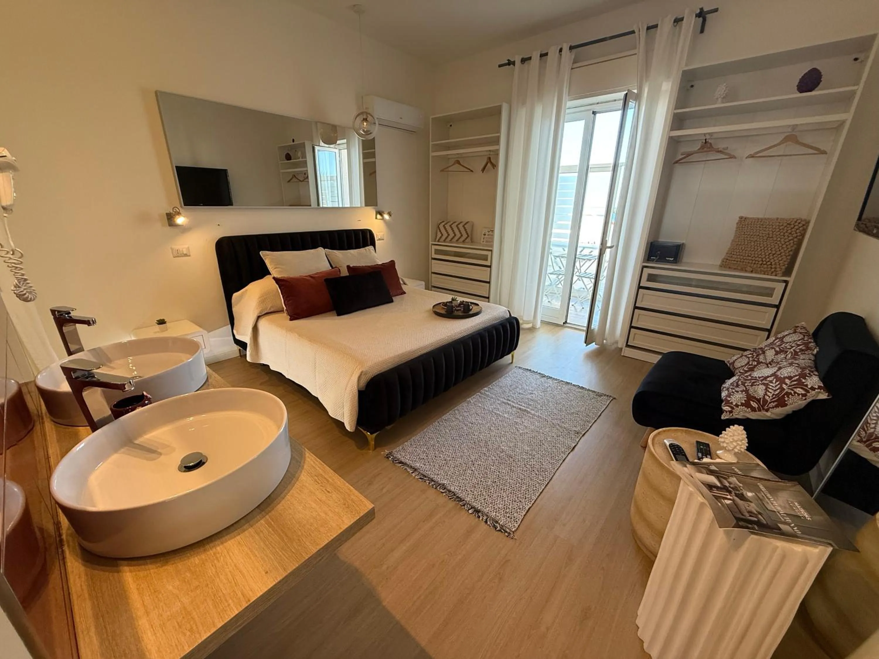 Bedroom, Bed in Pantanello Rooms Avola