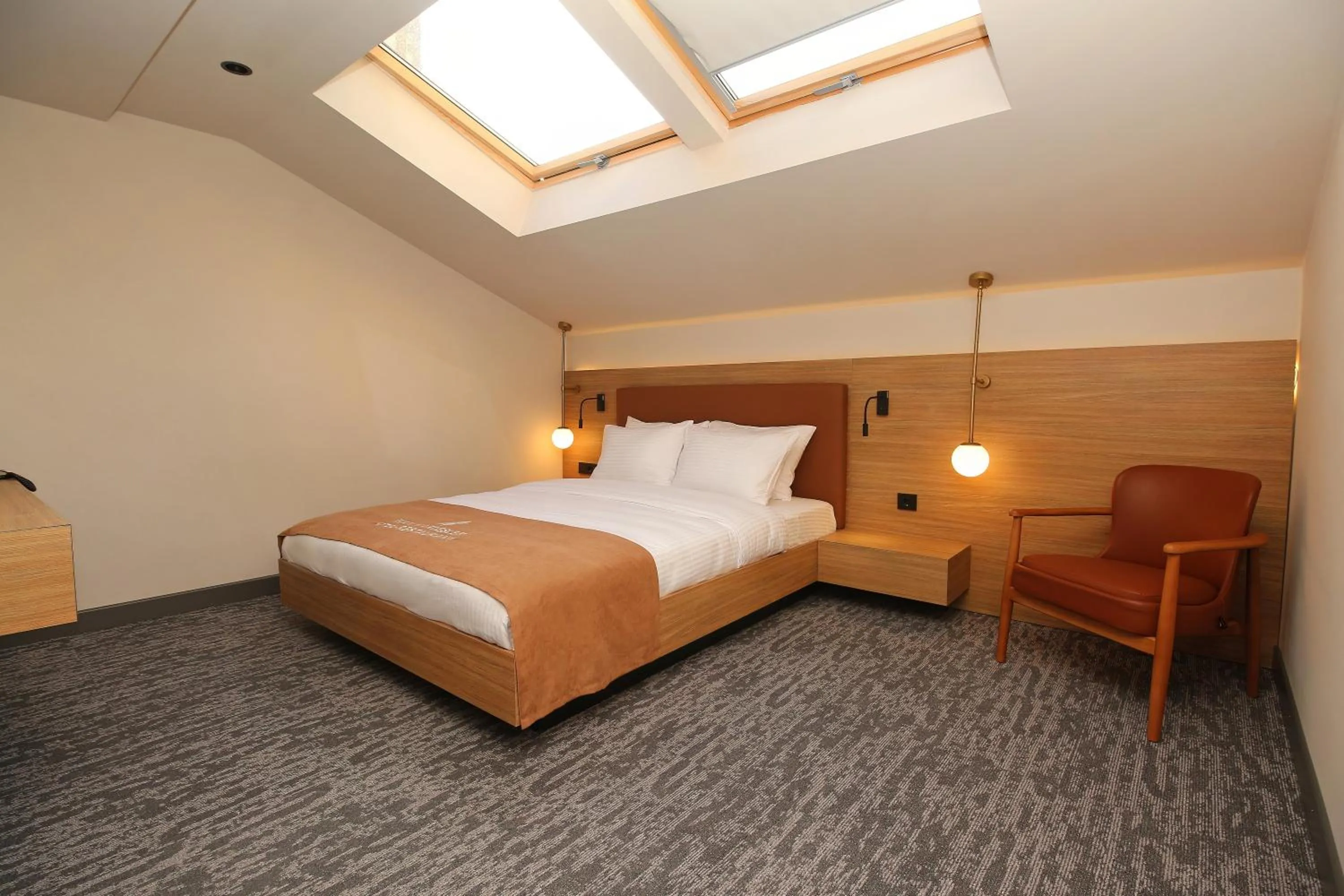 Bed in İnanlar City Hotel