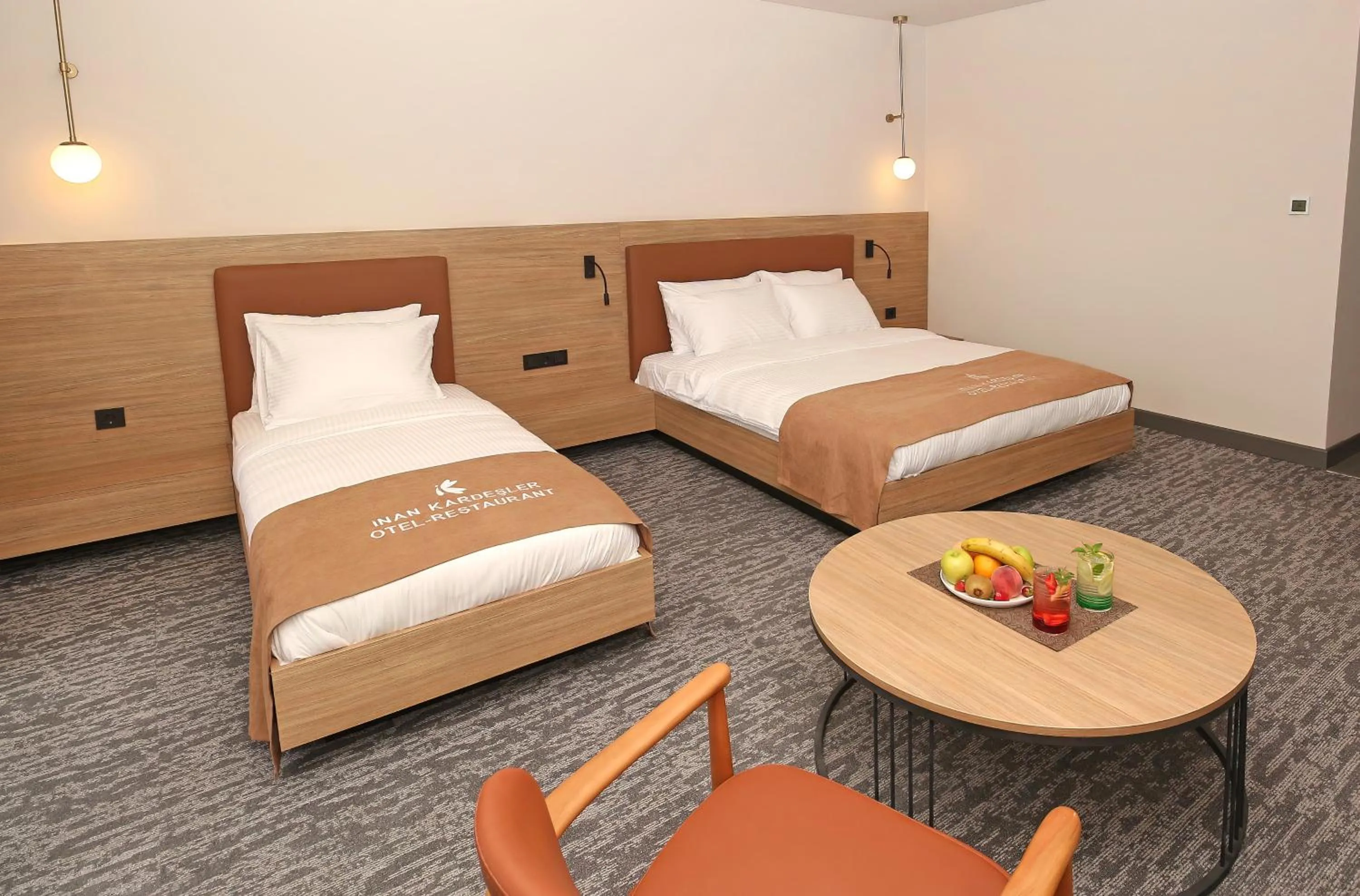 Bed in İnanlar City Hotel