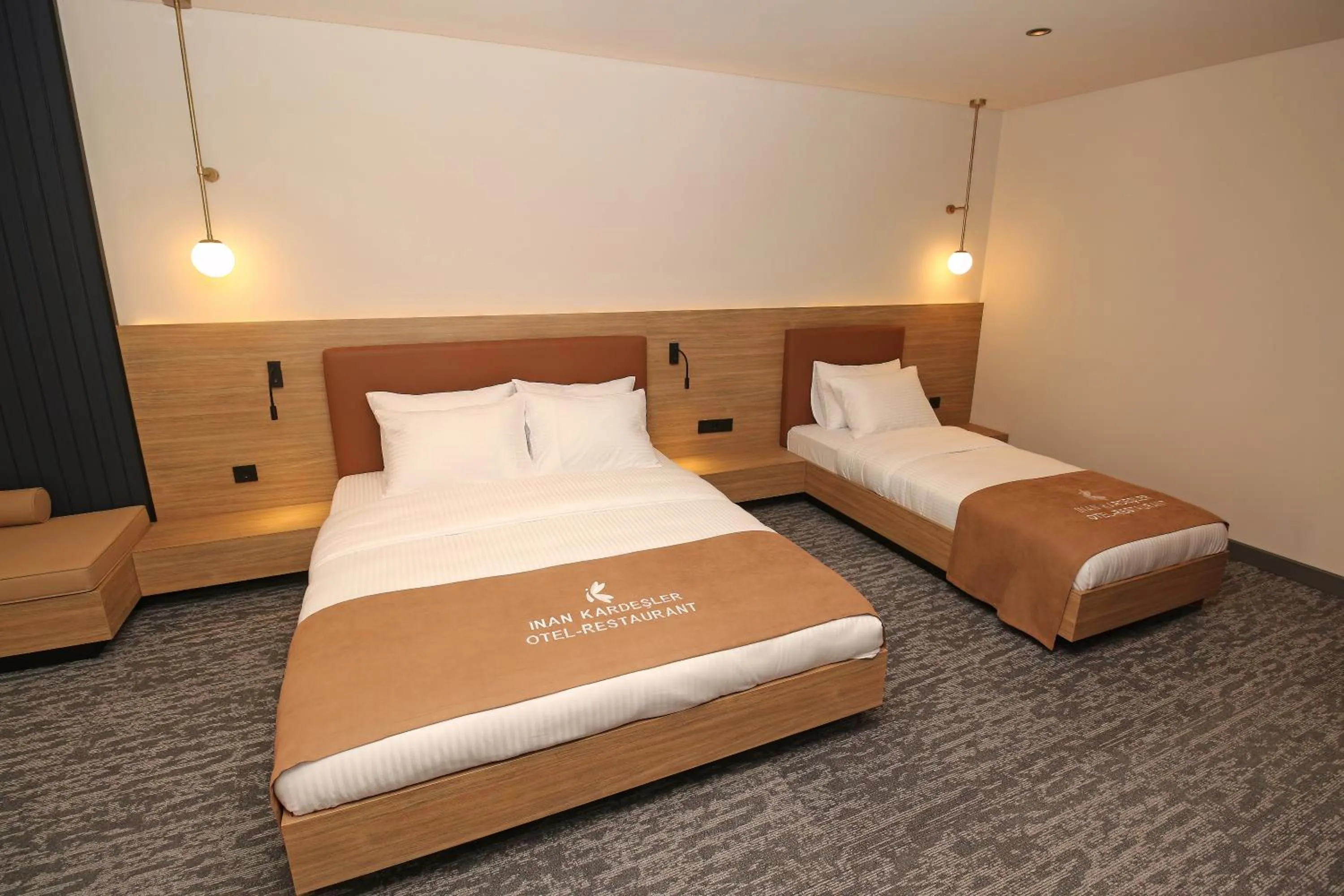 Bed in İnanlar City Hotel