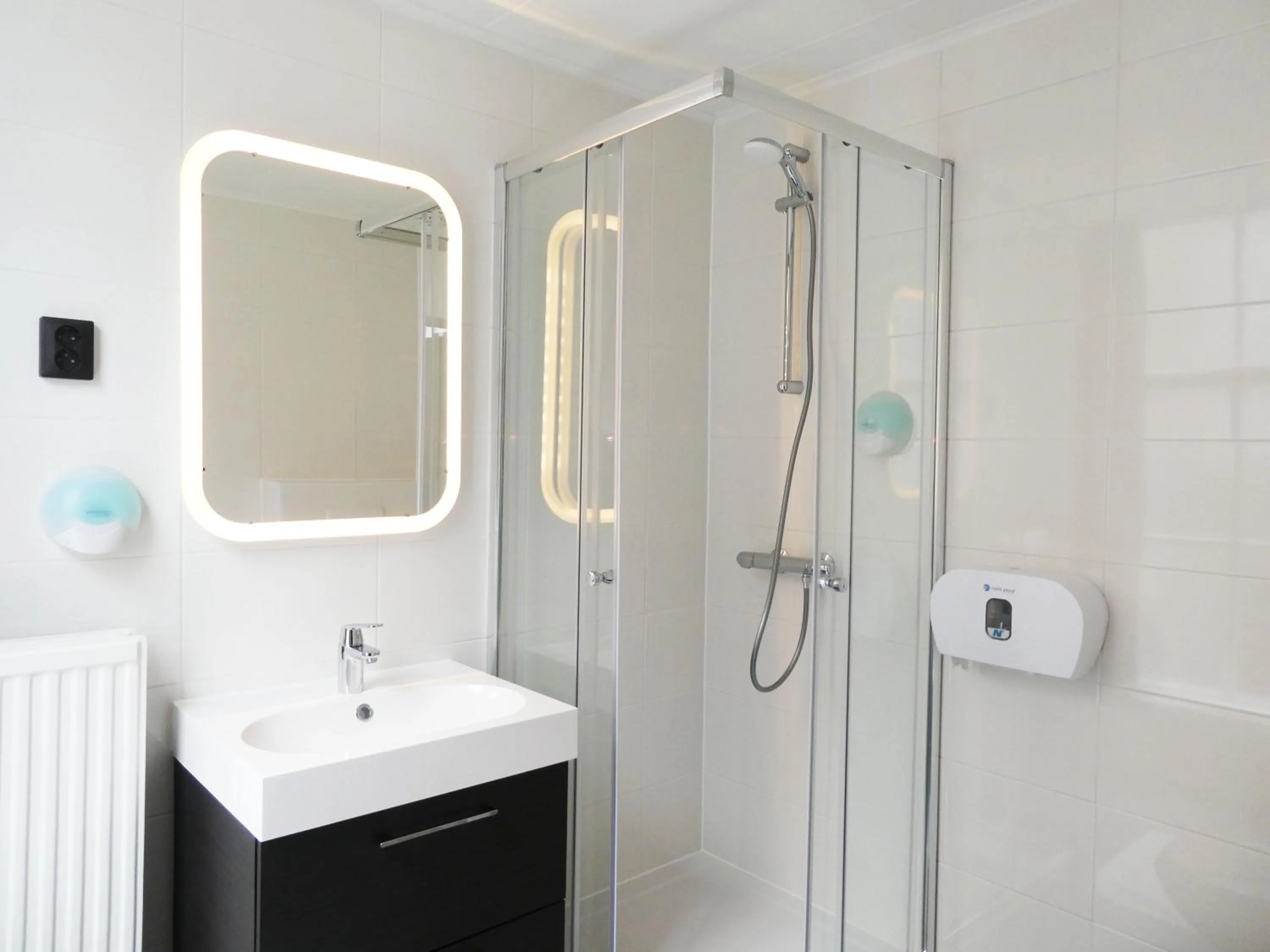 Shower in Hotel Café Restaurant De Posthoorn