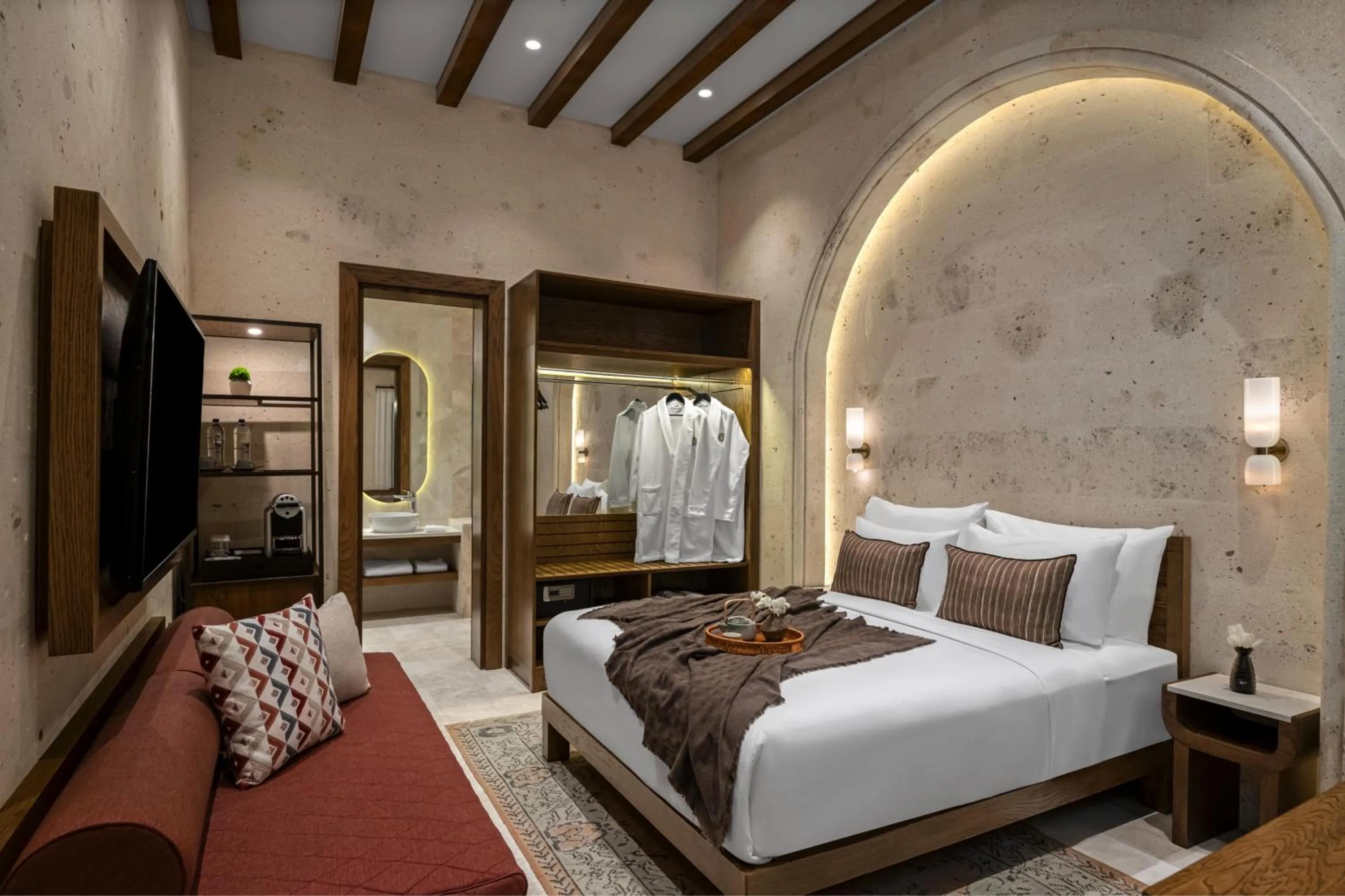 Bed in Alden Hotel Cappadocia