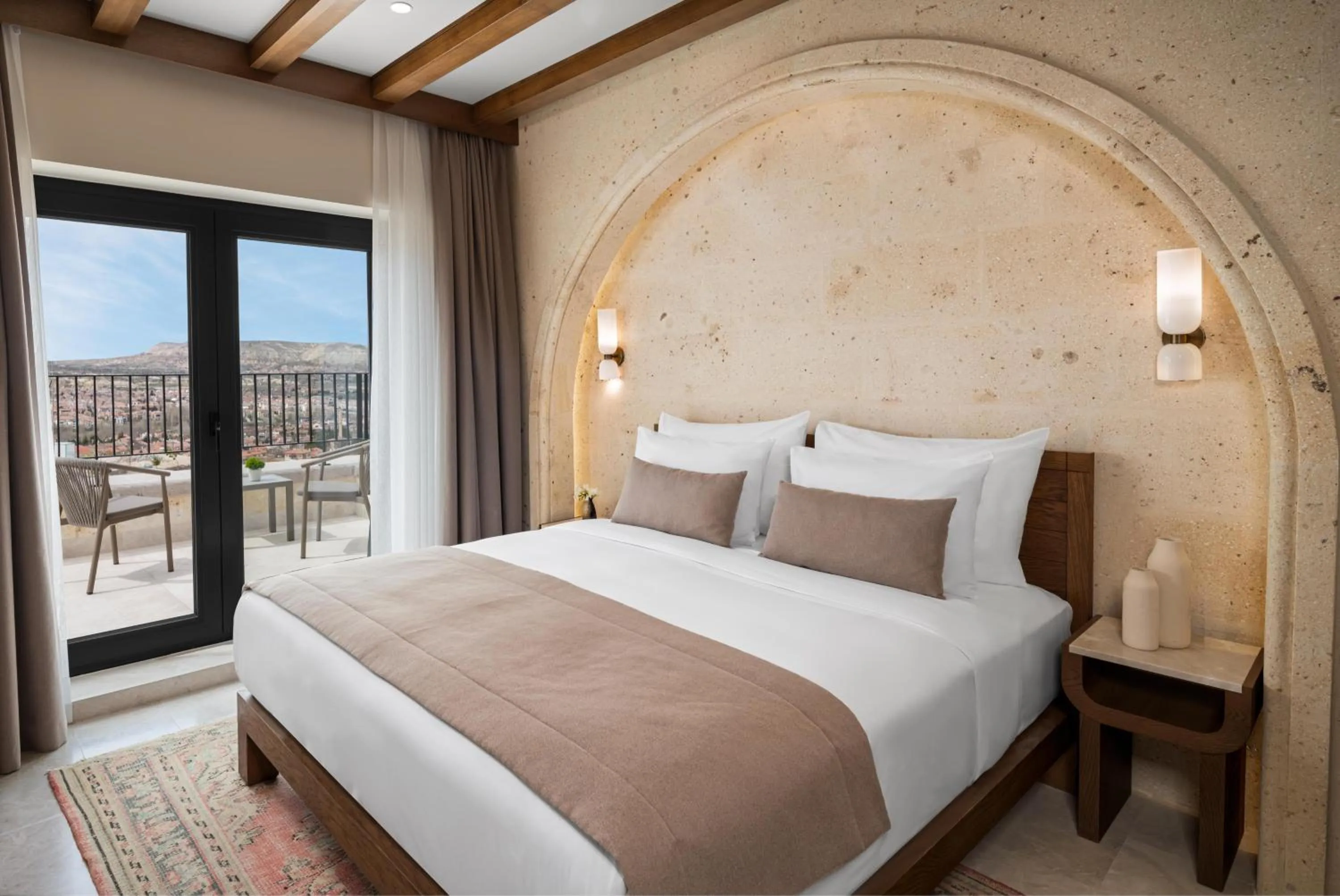 Bed in Alden Hotel Cappadocia