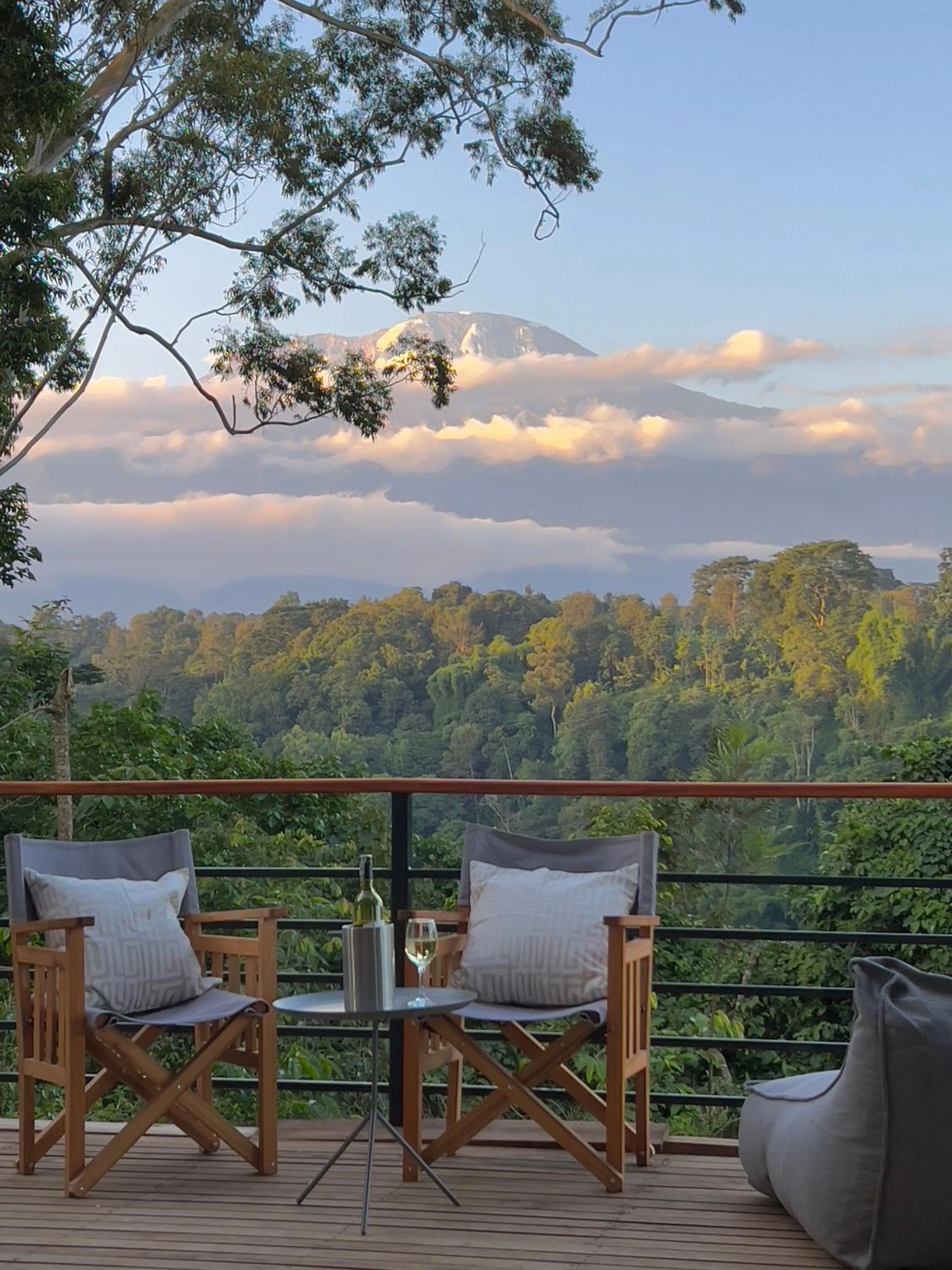 Patio in Kaliwa Lodge
