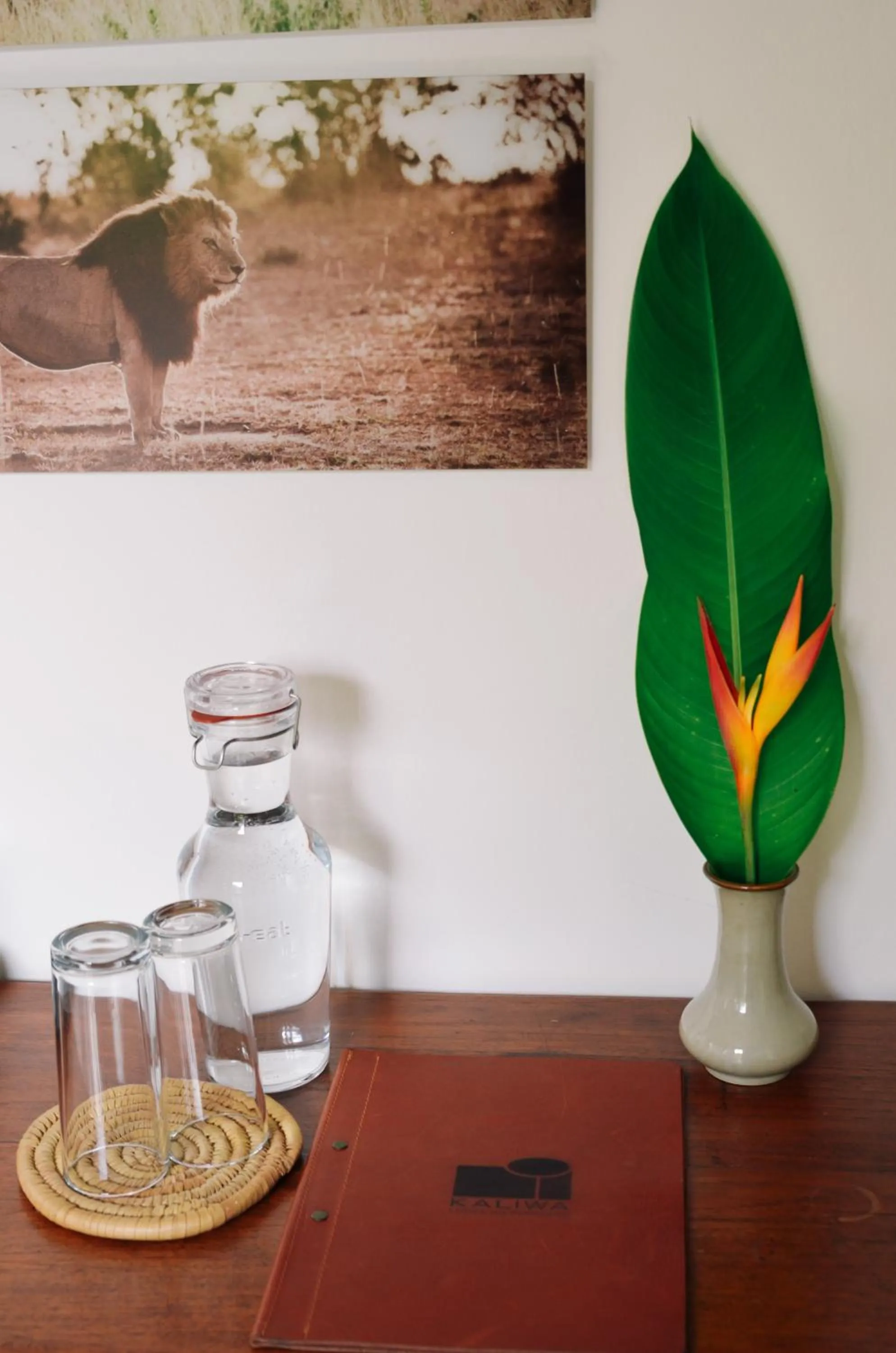 Drinks in Kaliwa Lodge