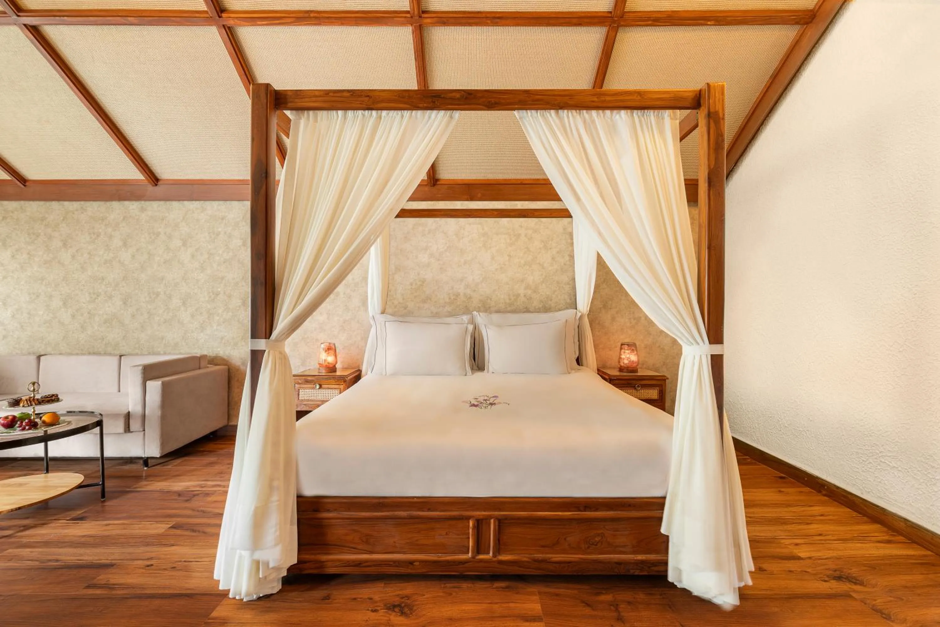 Bed in ZANA Luxury Forest Resort, Ranthambore
