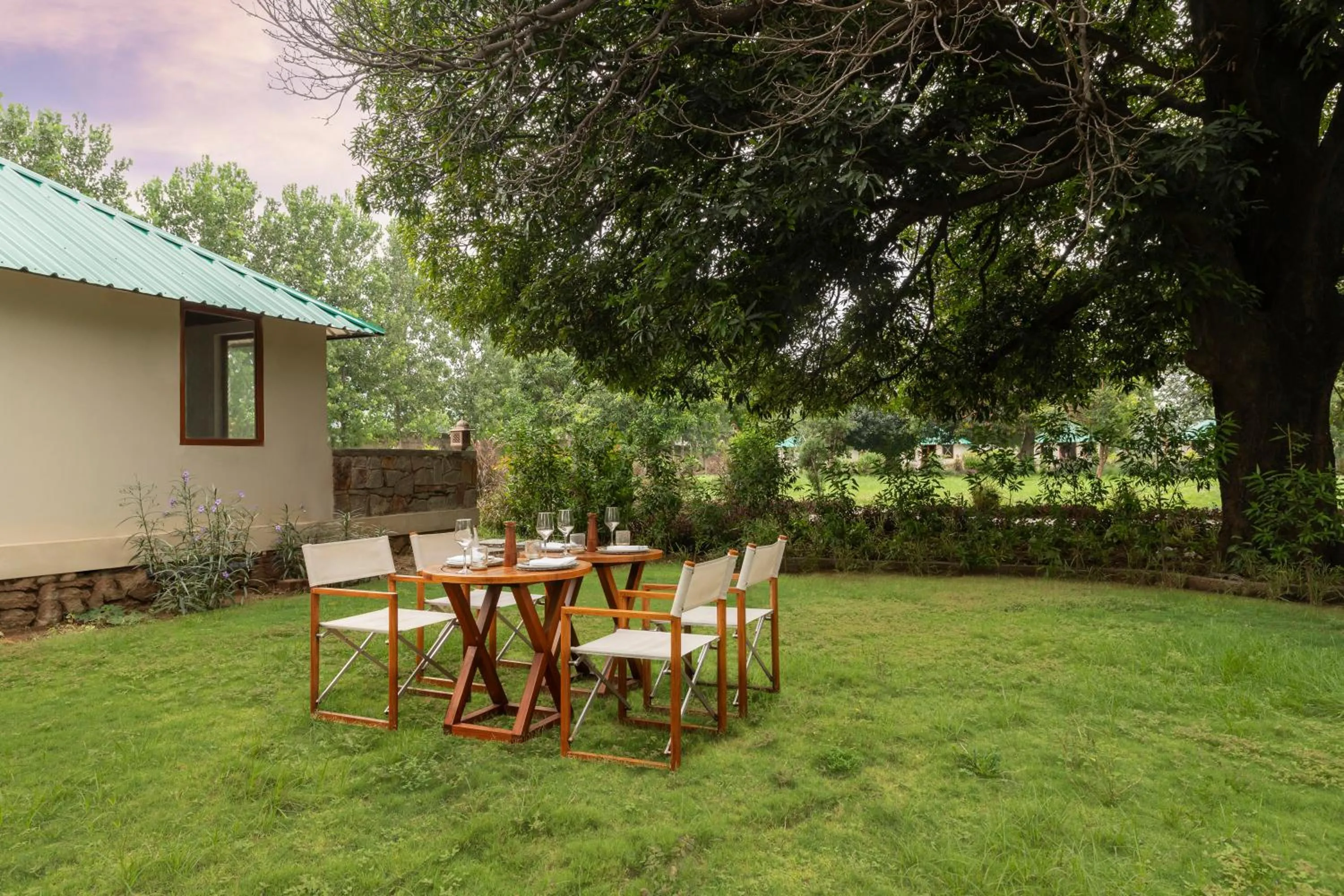 Garden in ZANA Luxury Forest Resort, Ranthambore