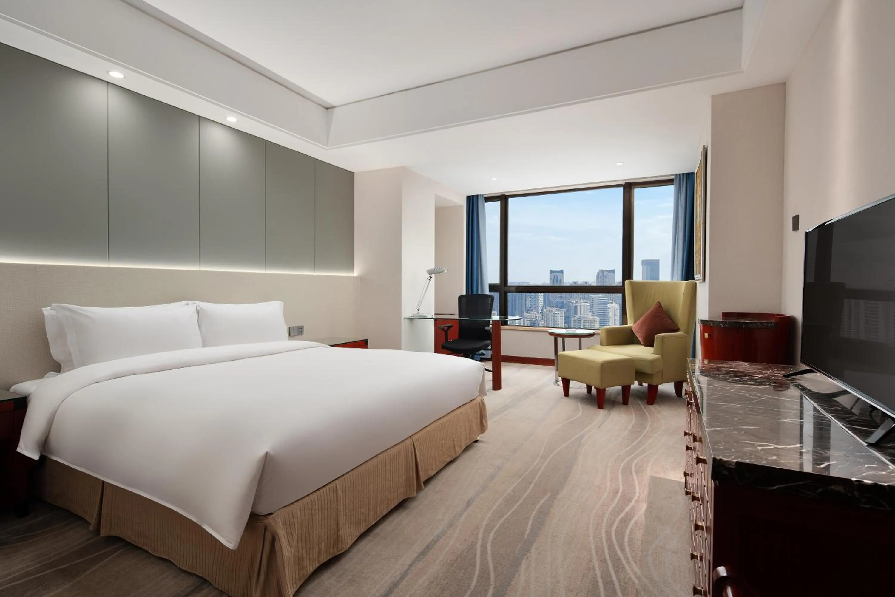 Bed in Haikou Mingguang Shengyi Hotel (Previous Mingguang International Hotel)