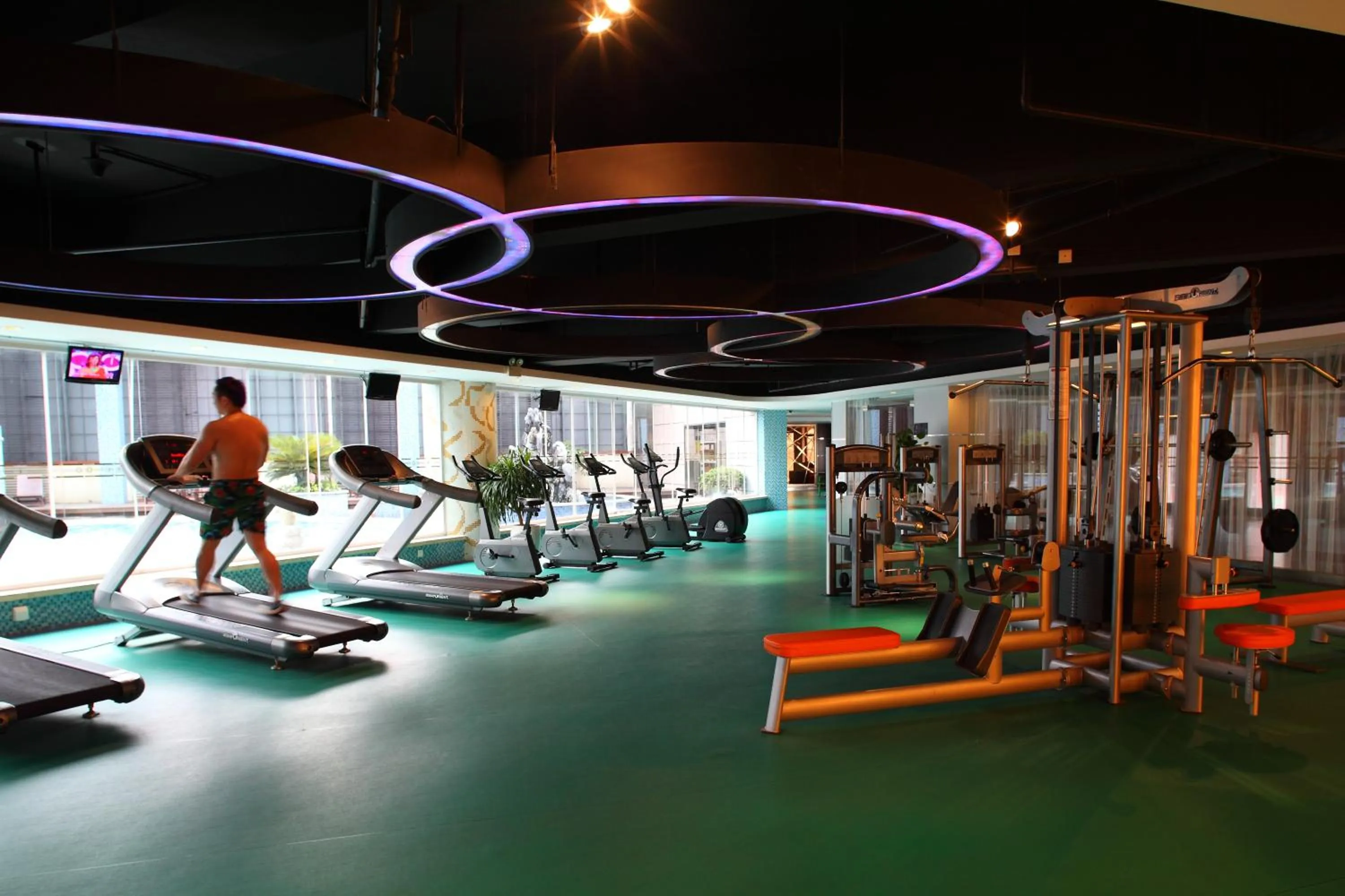 Fitness centre/facilities in Haikou Mingguang Shengyi Hotel (Previous Mingguang International Hotel)