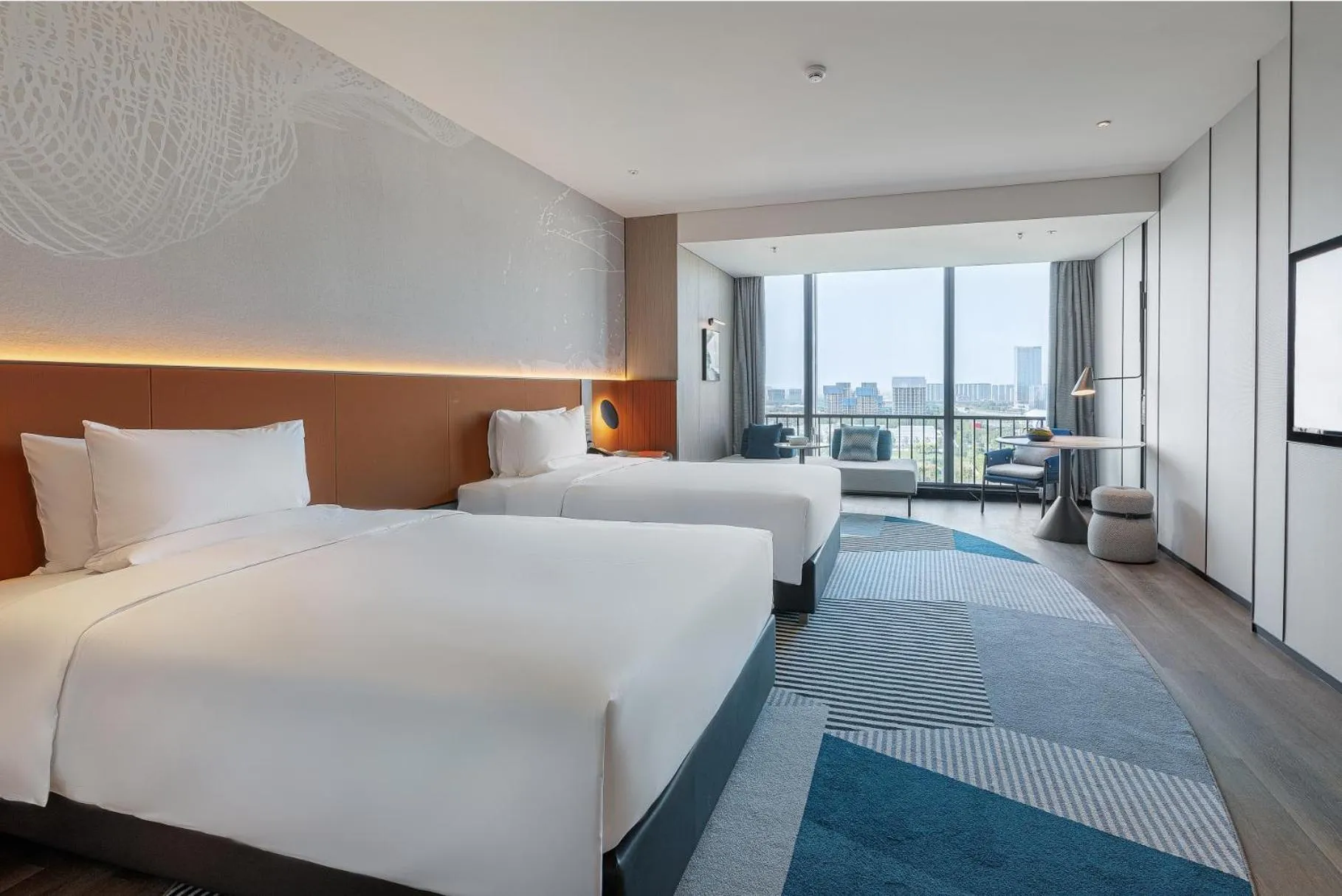 Bed in Novotel Xi'an Aden