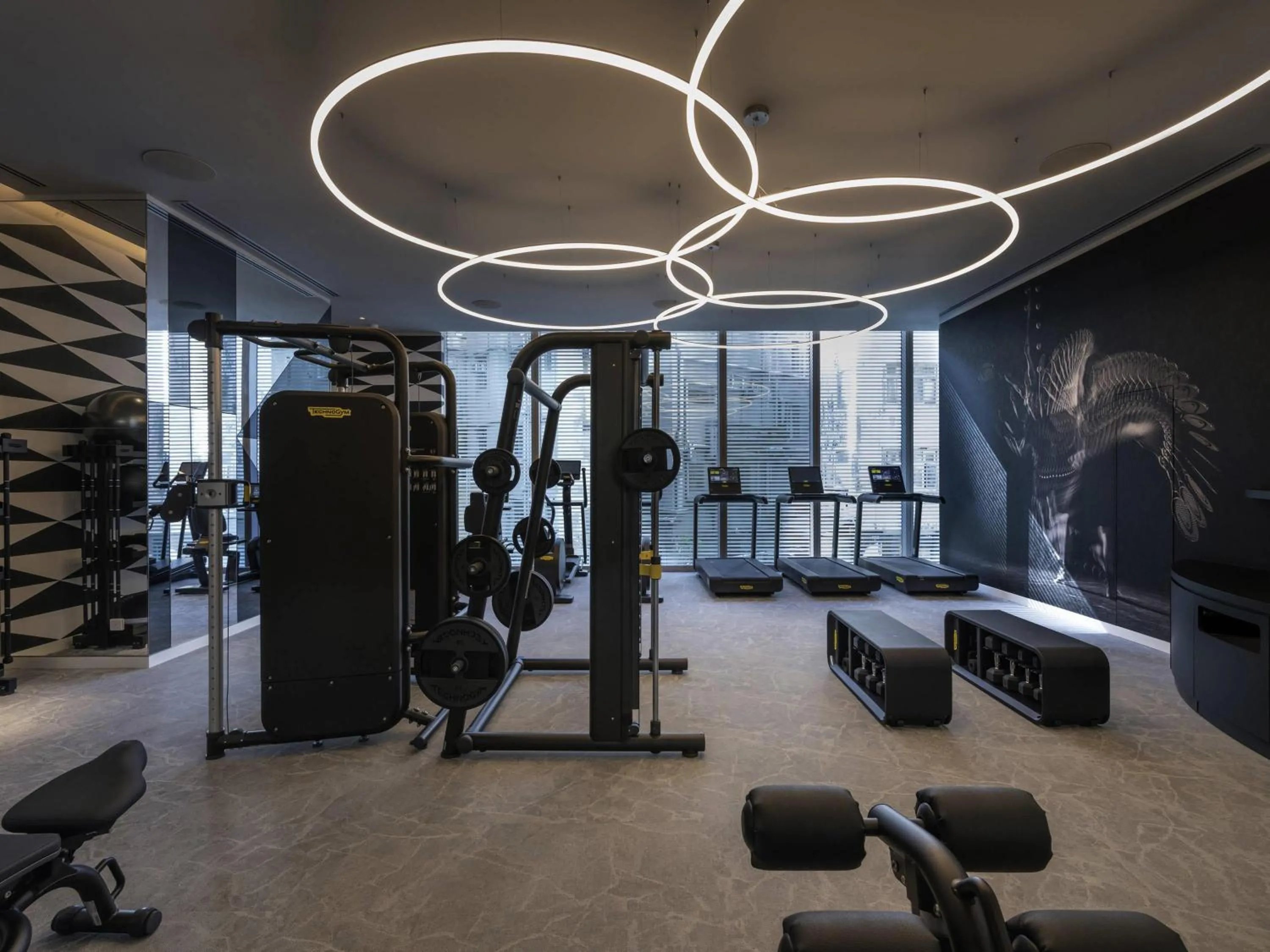 Fitness centre/facilities in Mondrian Hong Kong
