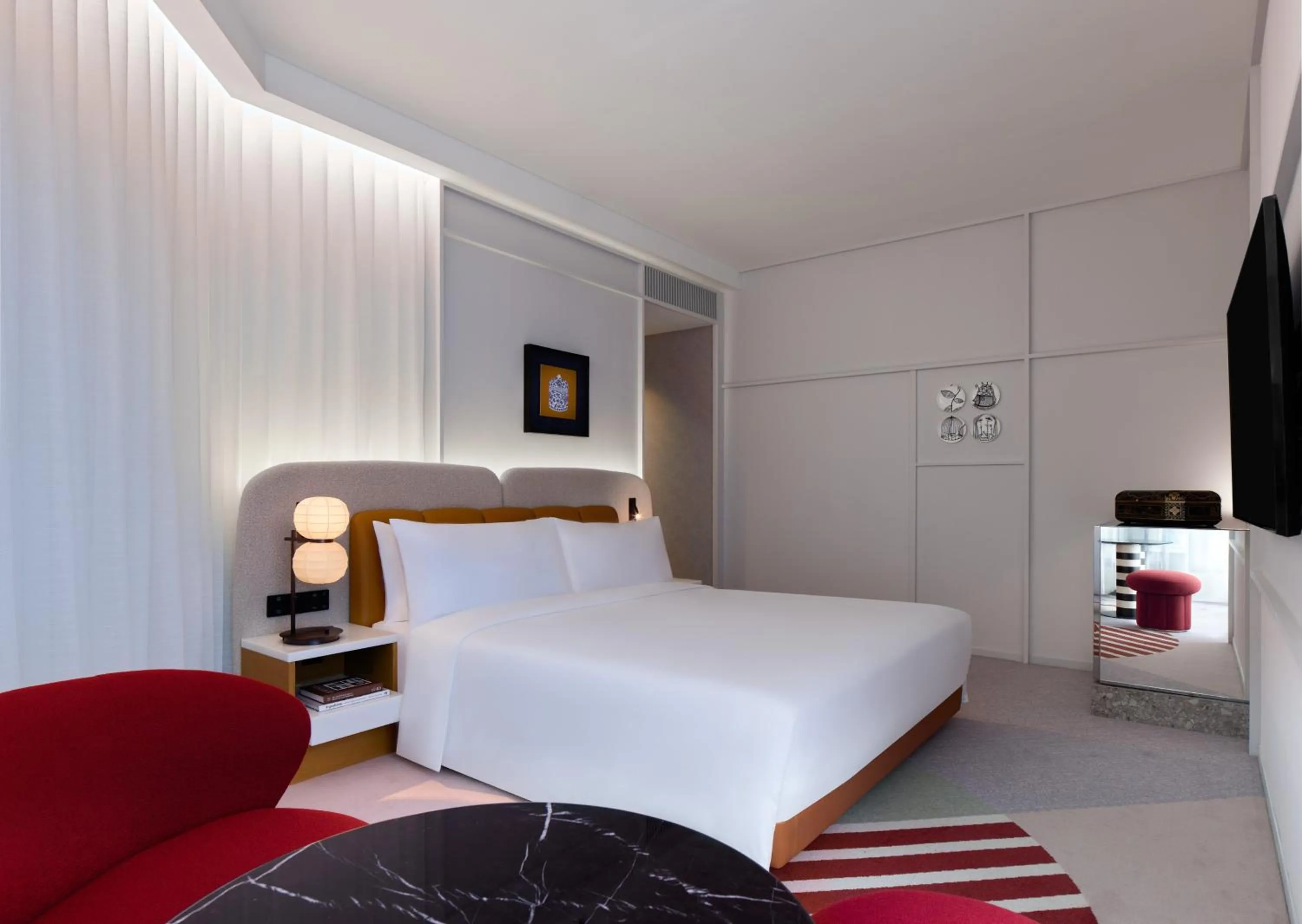 Bed in Mondrian Hong Kong