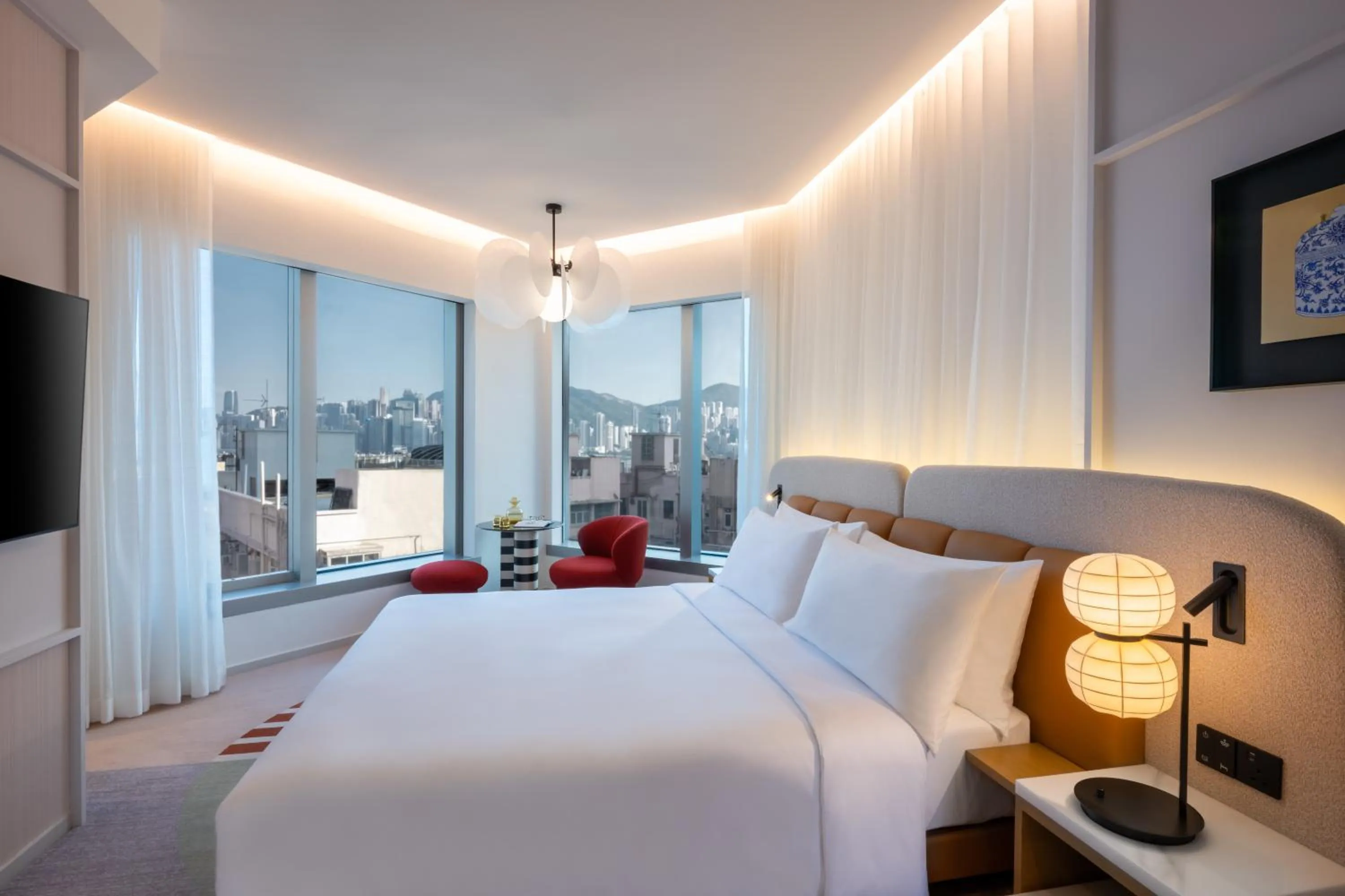 Bed in Mondrian Hong Kong