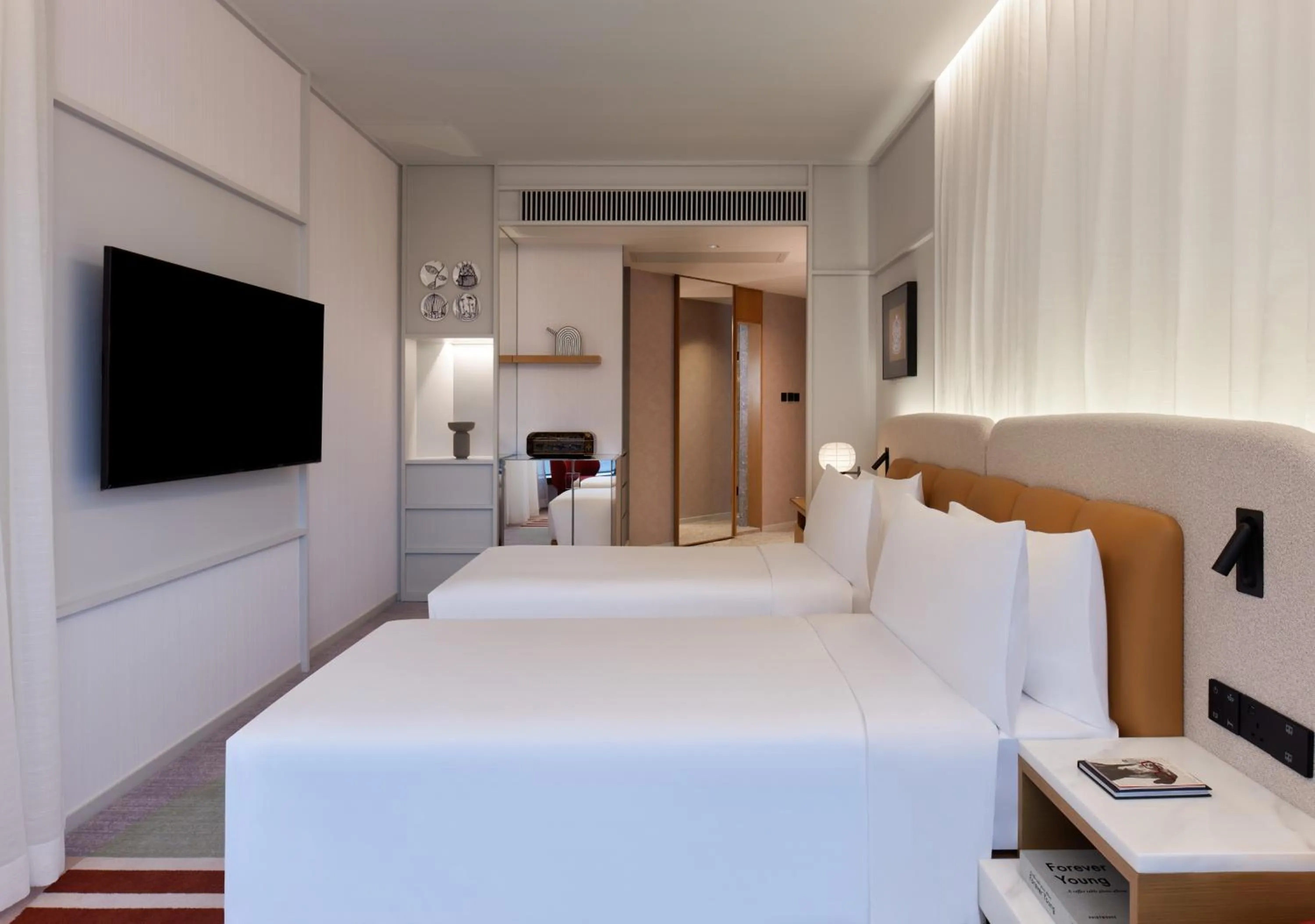 Bed in Mondrian Hong Kong