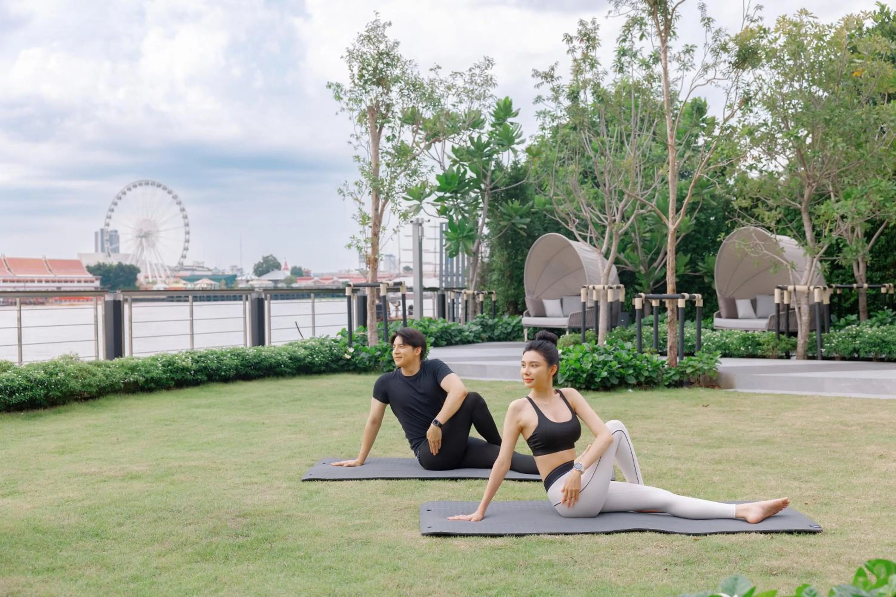 Garden in Ten Six Hundred, Chao Phraya, Bangkok by Preference, managed by The Ascott Limited