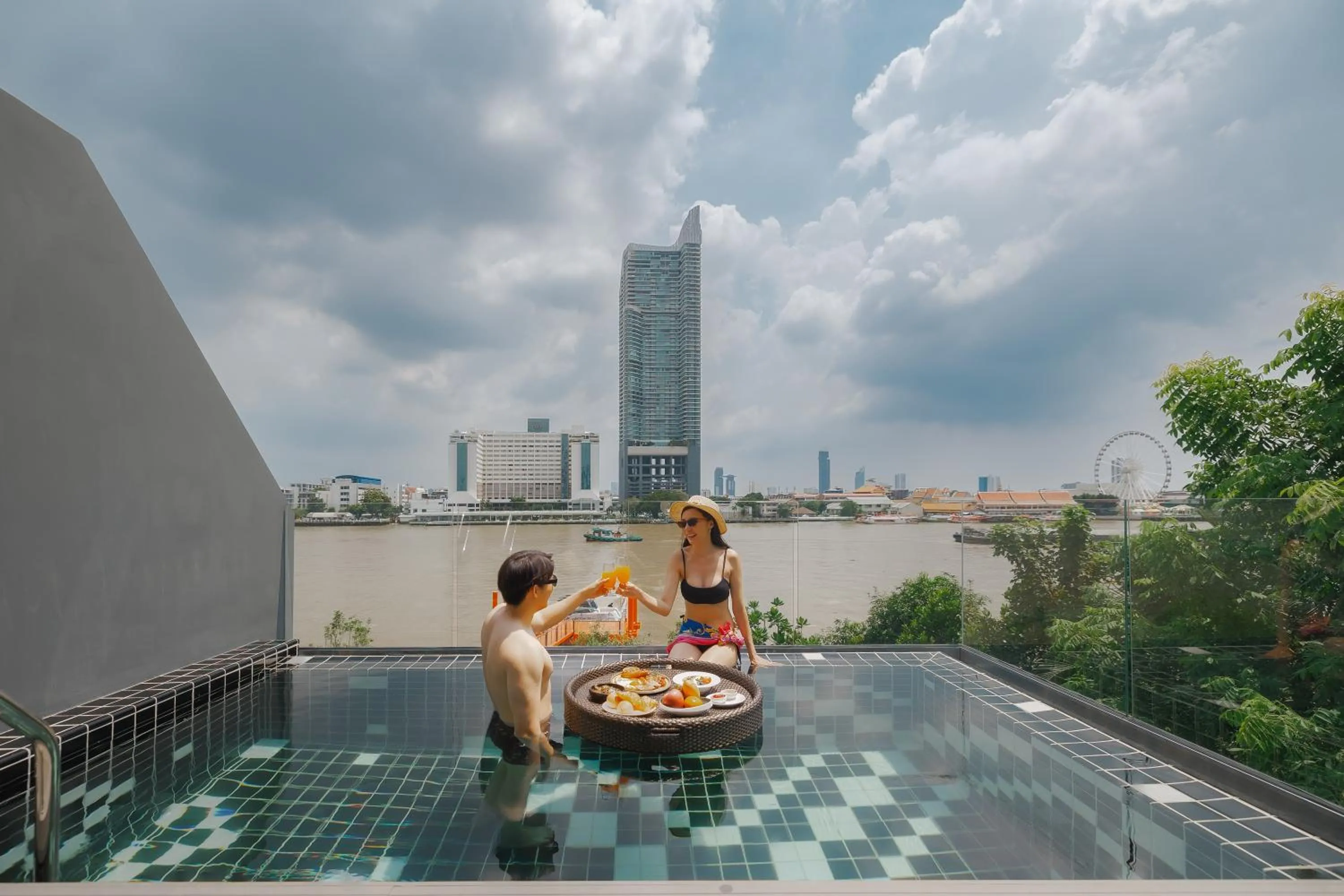 Food and drinks in Ten Six Hundred, Chao Phraya, Bangkok by Preference, managed by The Ascott Limited