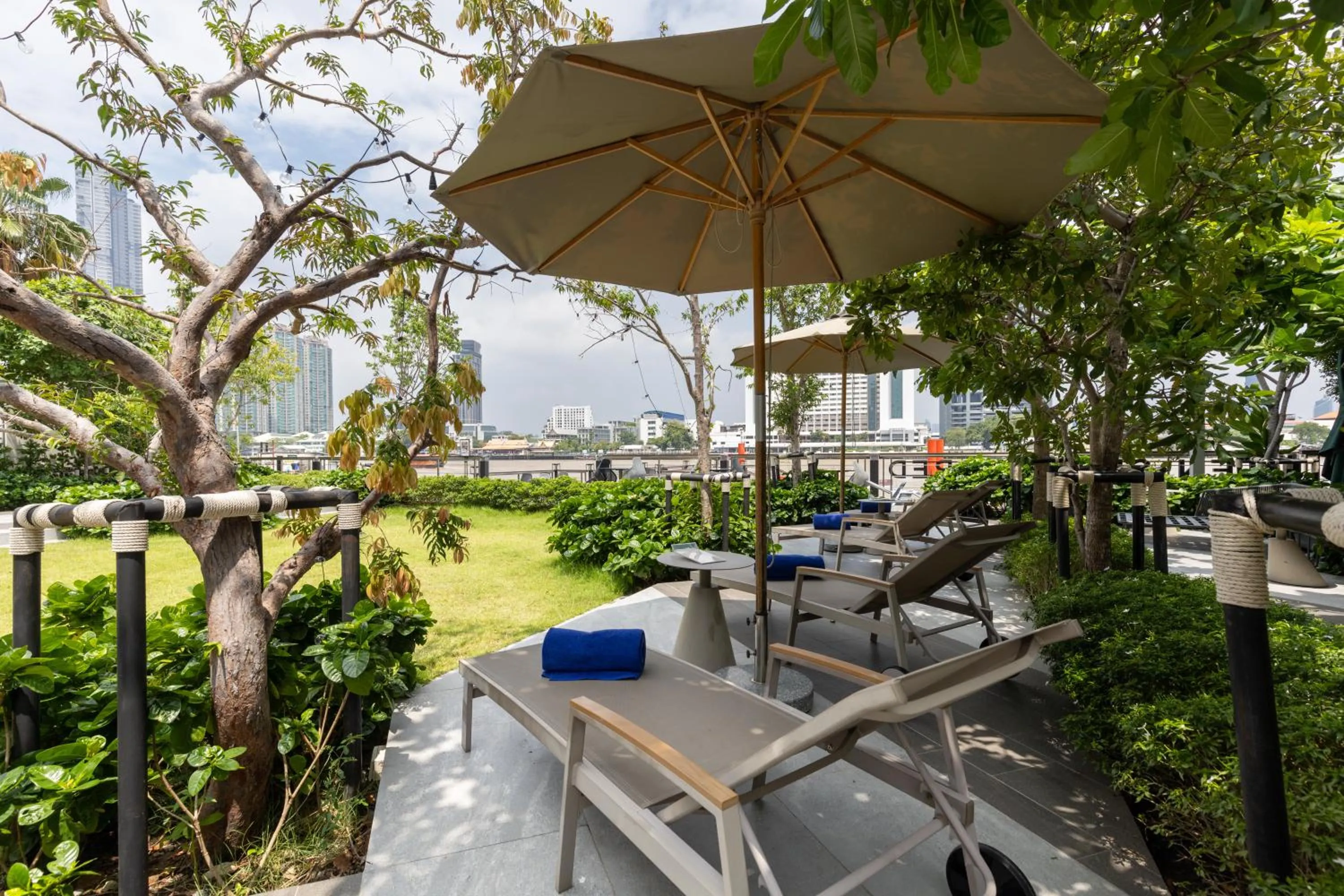 Garden in Ten Six Hundred, Chao Phraya, Bangkok by Preference, managed by The Ascott Limited
